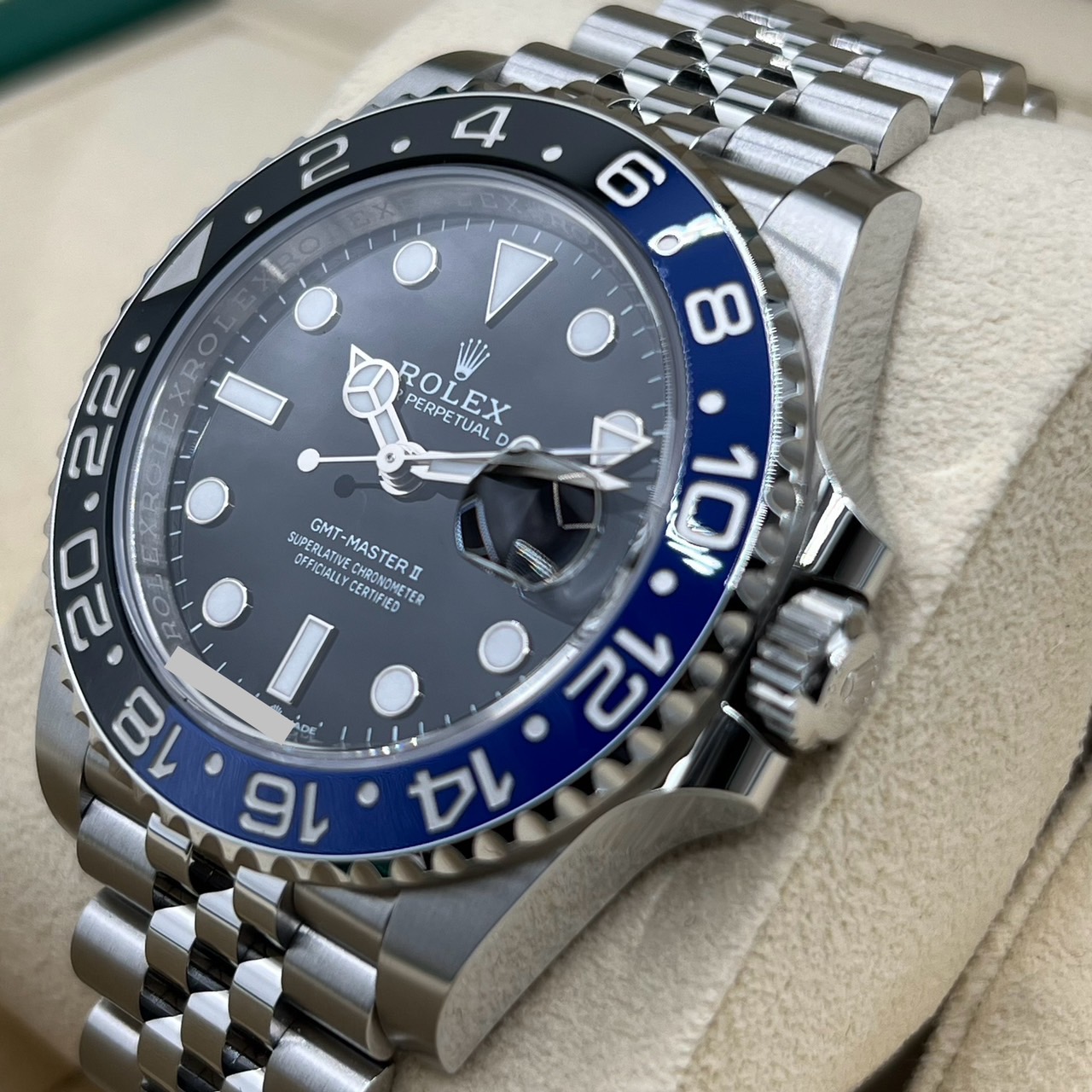 ����å��� GMT�ޥ�����II 126710BLNR ����ӥ꡼�֥쥹��å� �֥�å��Хåȥޥ� 40mm