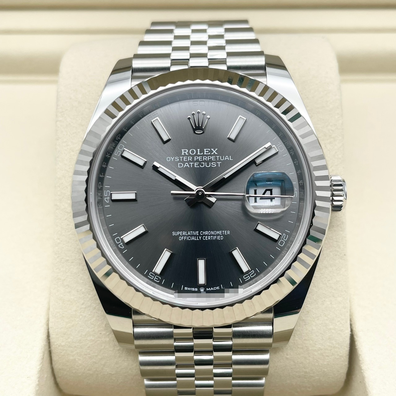 ���ݾڽ�����2025ǯ12��ۥ���å��� �ǥ��ȥ��㥹�� 126334 ���졼�� ����ӥ꡼�֥쥹 41mm