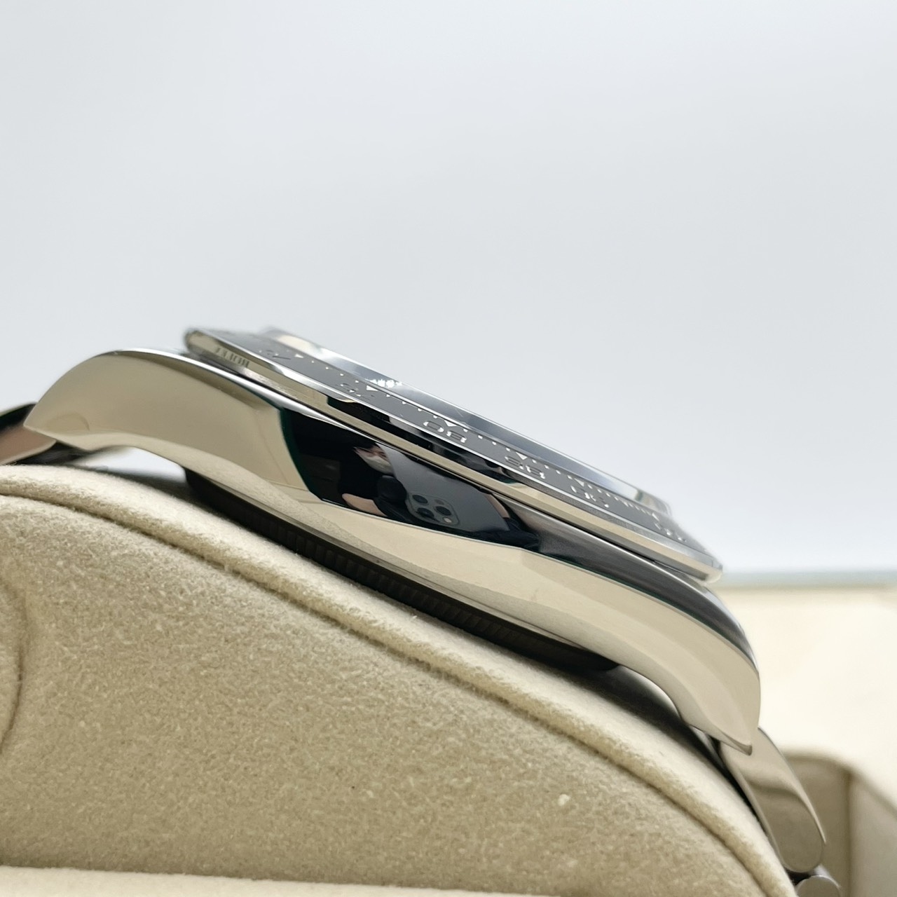 ���ݾڽ�����2025ǯ12��ۥ���å��� �ǥ��ȥ� 126500LN  �֥�å� ���ƥ�쥹�������� �����������֥쥹 40mm