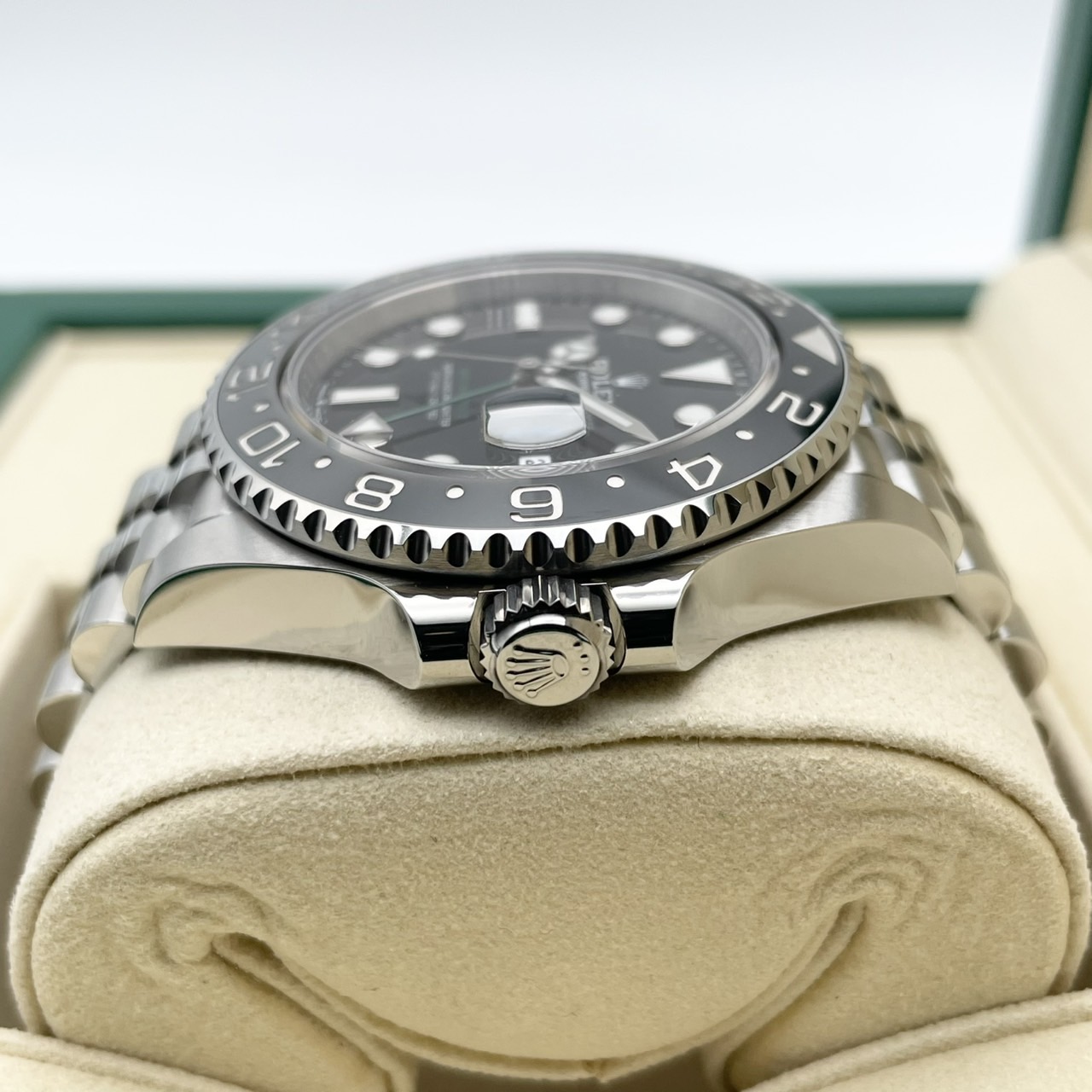 ����å��� GMT�ޥ�����II 126710GRNR �֥�å� ����ӥ꡼�֥쥹 40mm