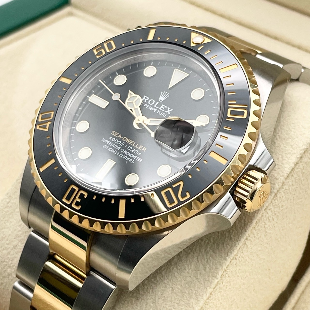 �ڿ��������°���ۥ���å��� �����ɥ����顼 126603 �֥�å� ���ƥ�쥹�������� ��������������� 43mm