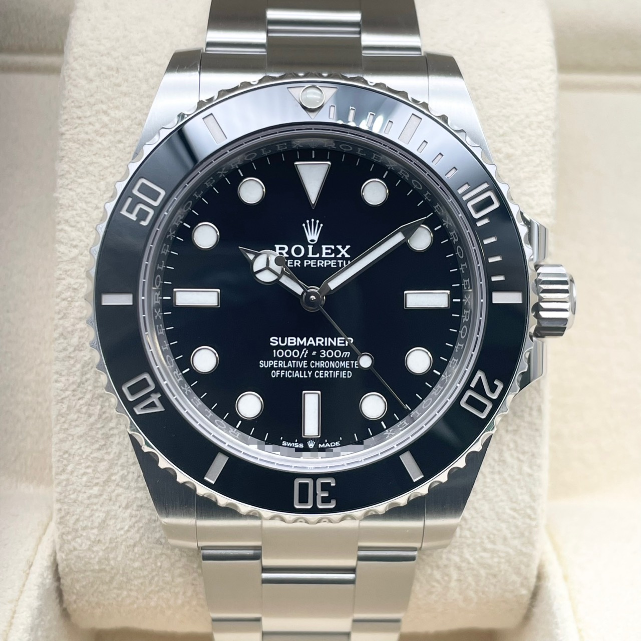 ����å��� ���֥ޥ꡼�� �Υ�ǥ��� 124060 �֥�å� ���ƥ�쥹�������� 41mm