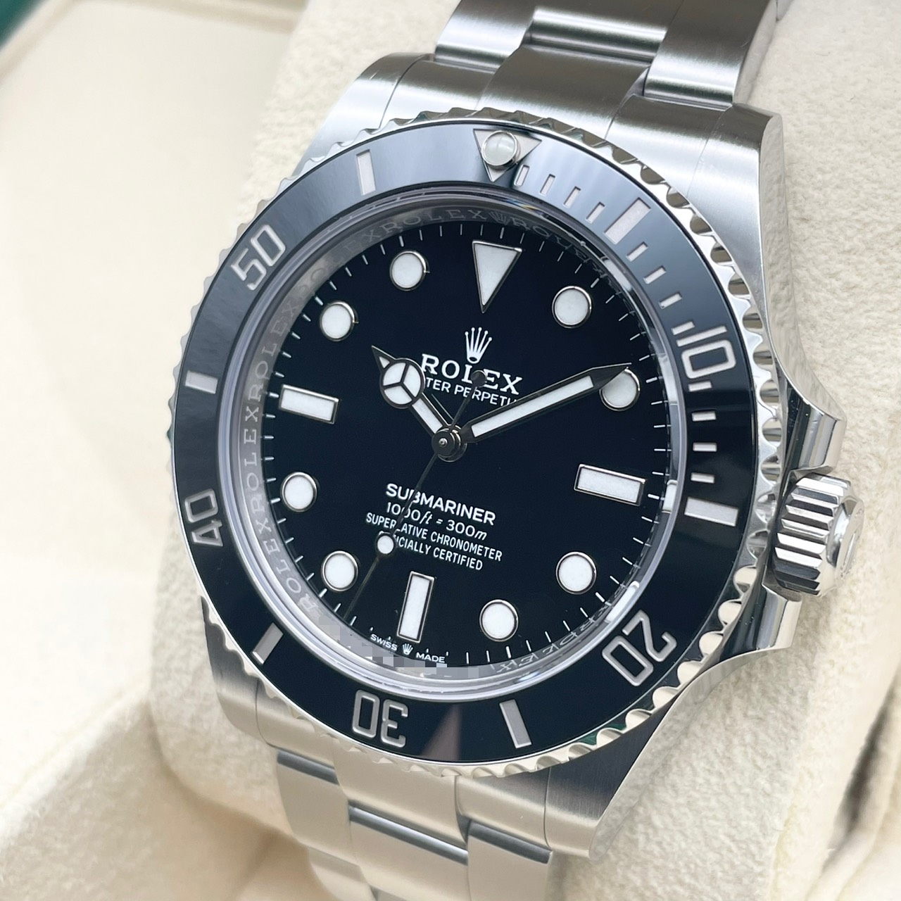 ����å��� ���֥ޥ꡼�� �Υ�ǥ��� 124060 �֥�å� ���ƥ�쥹�������� 41mm
