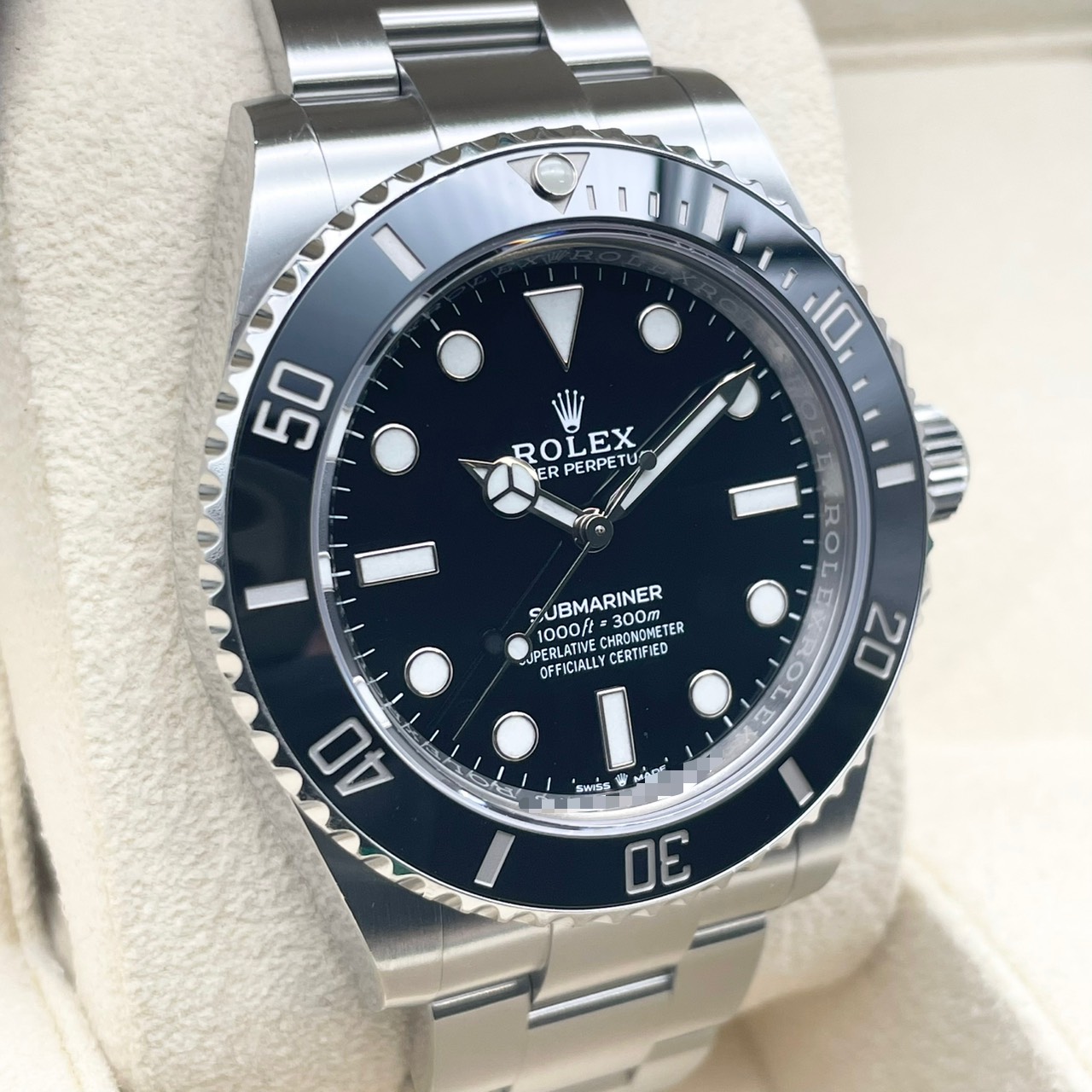 ����å��� ���֥ޥ꡼�� �Υ�ǥ��� 124060 �֥�å� ���ƥ�쥹�������� 41mm