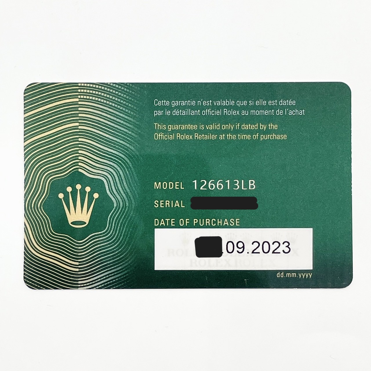 ��11��25��13���ޤǤθ����ò��ۥ���å��� ���֥ޥ꡼�� �ǥ��� 126613LB �����������֥쥹��å� �������֥롼 41mm