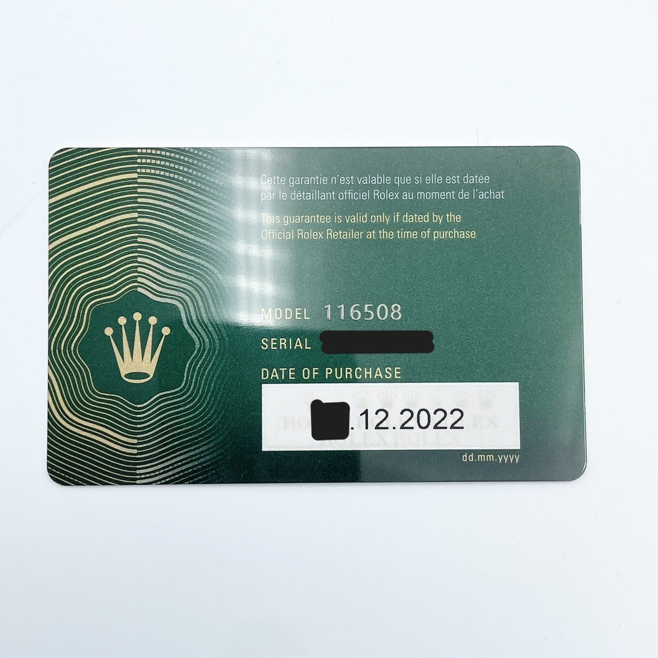 �ڤ������������θ����ò��۴����ʥǥ��ȥ�������λ��ǥ롪����å��� �ǥ��ȥ� 116508 ���꡼�� �����������֥쥹��å� 40mm