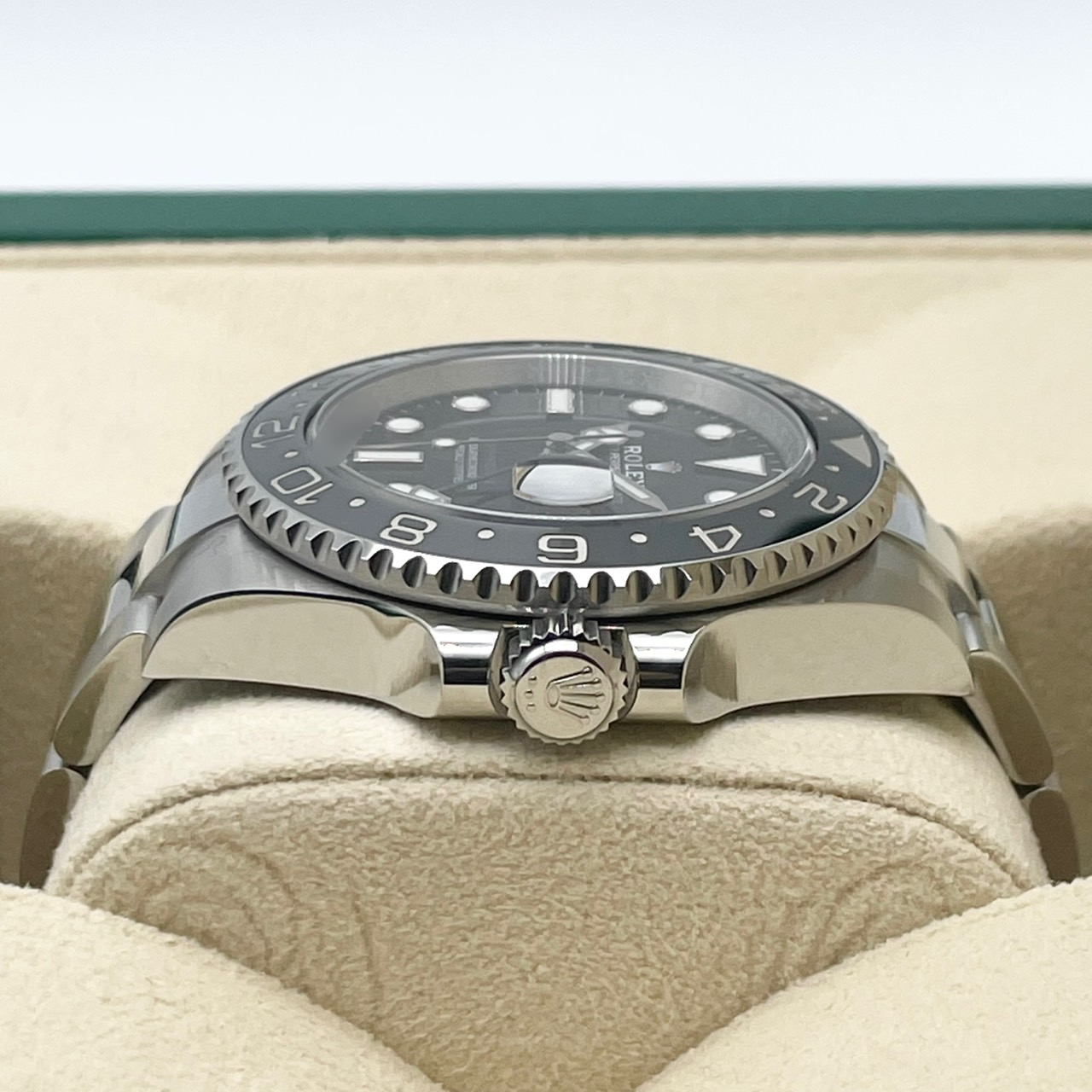 �ڷ���Ф��ò��ۥ���å��� GMT�ޥ�����II 126710GRNR �֥�å� �����������֥쥹 40mm