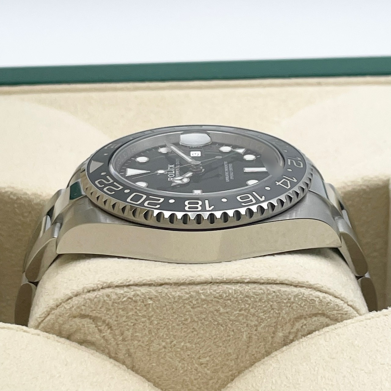 �ڷ���Ф��ò��ۥ���å��� GMT�ޥ�����II 126710GRNR �֥�å� �����������֥쥹 40mm