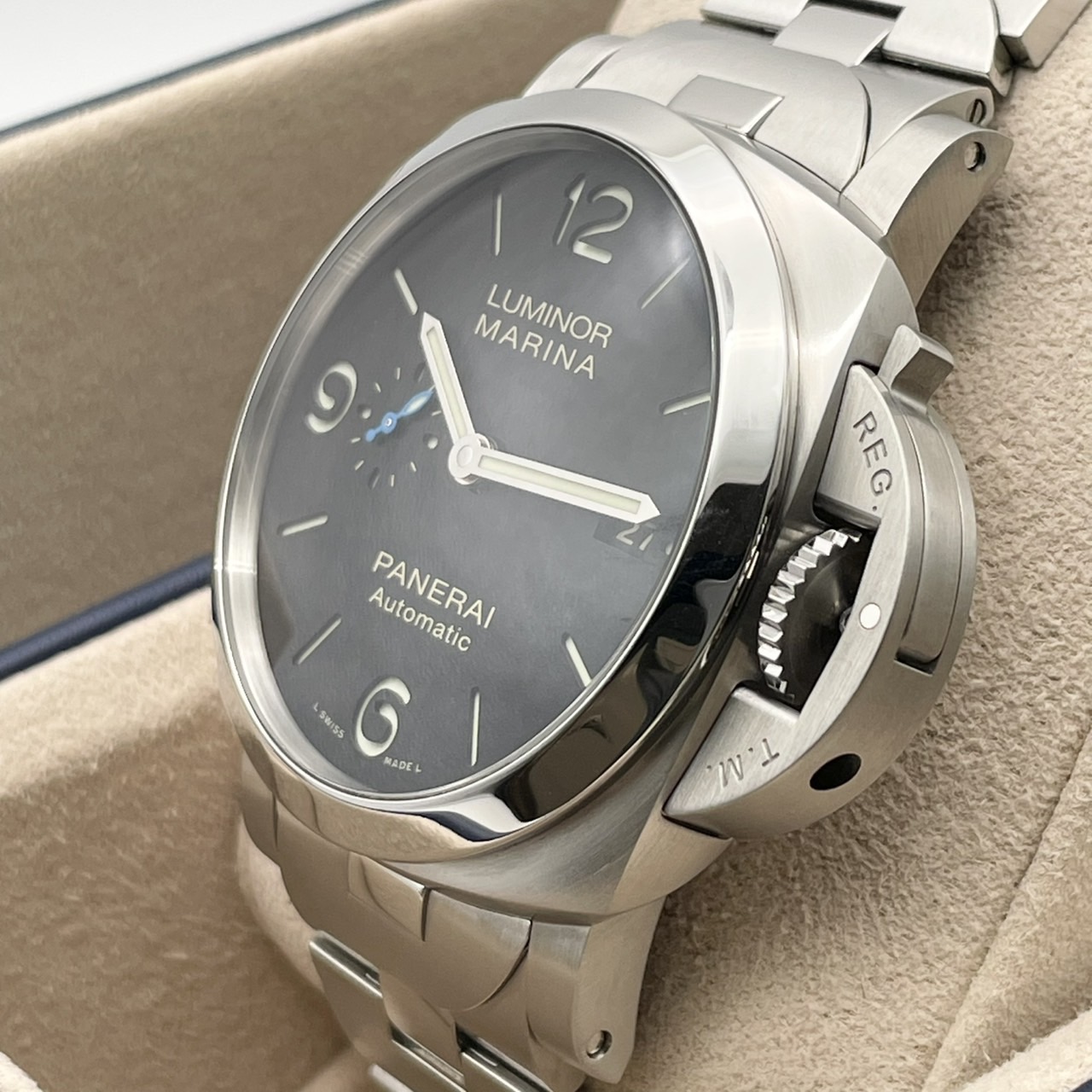 ڽˡYouTube2òۥѥͥ饤 ߥΡ PAM01562 ֥å 44mm