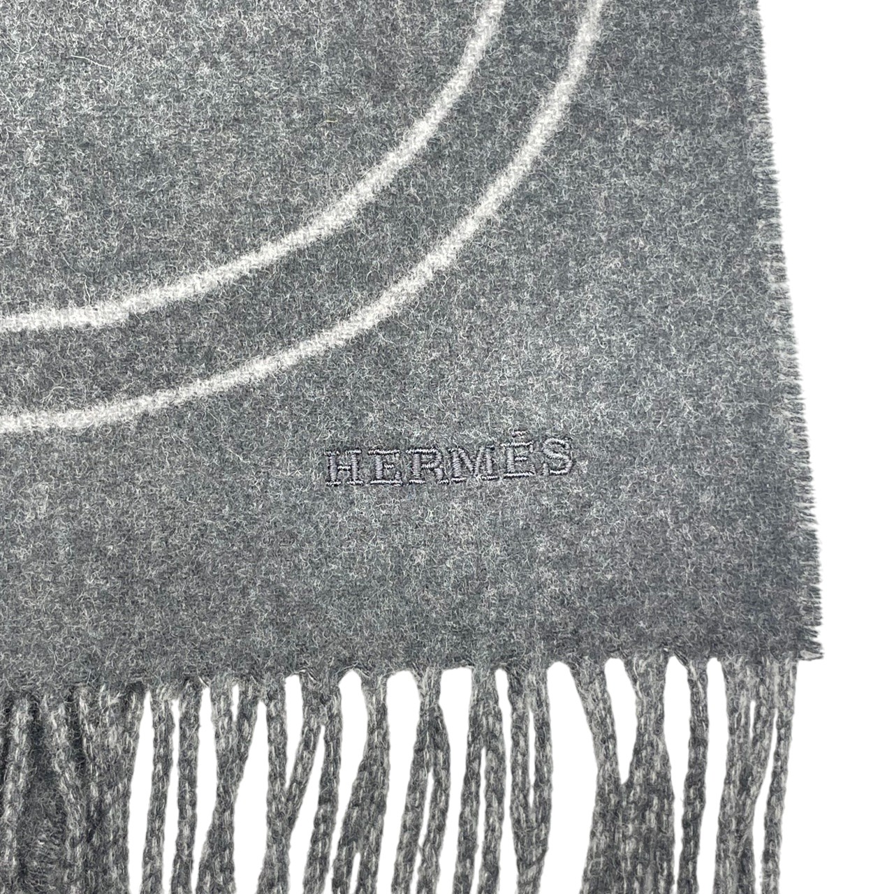 エルメス マフラー メタル・エケストル 40×170 トープ / グレージュ