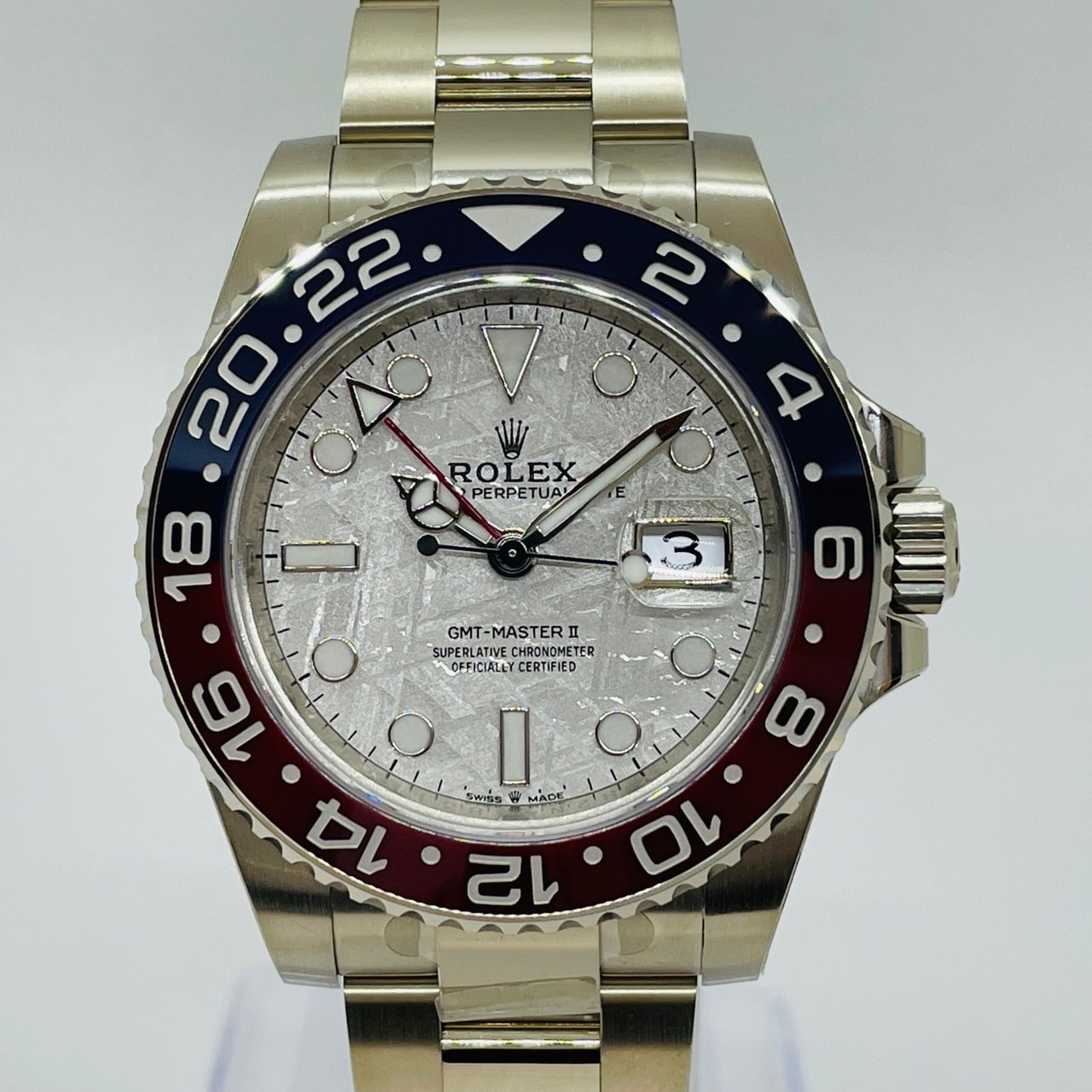 ����å��� GMT�ޥ�����II 126719BLRO �����������֥쥹��å� ��ƥ��饤�ȡ��ۥ磻�ȥ������