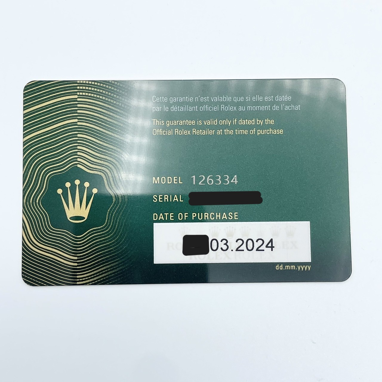 ����å��� �ǥ��ȥ��㥹�� 126334 ����С� ����ӥ꡼�֥쥹 41mm