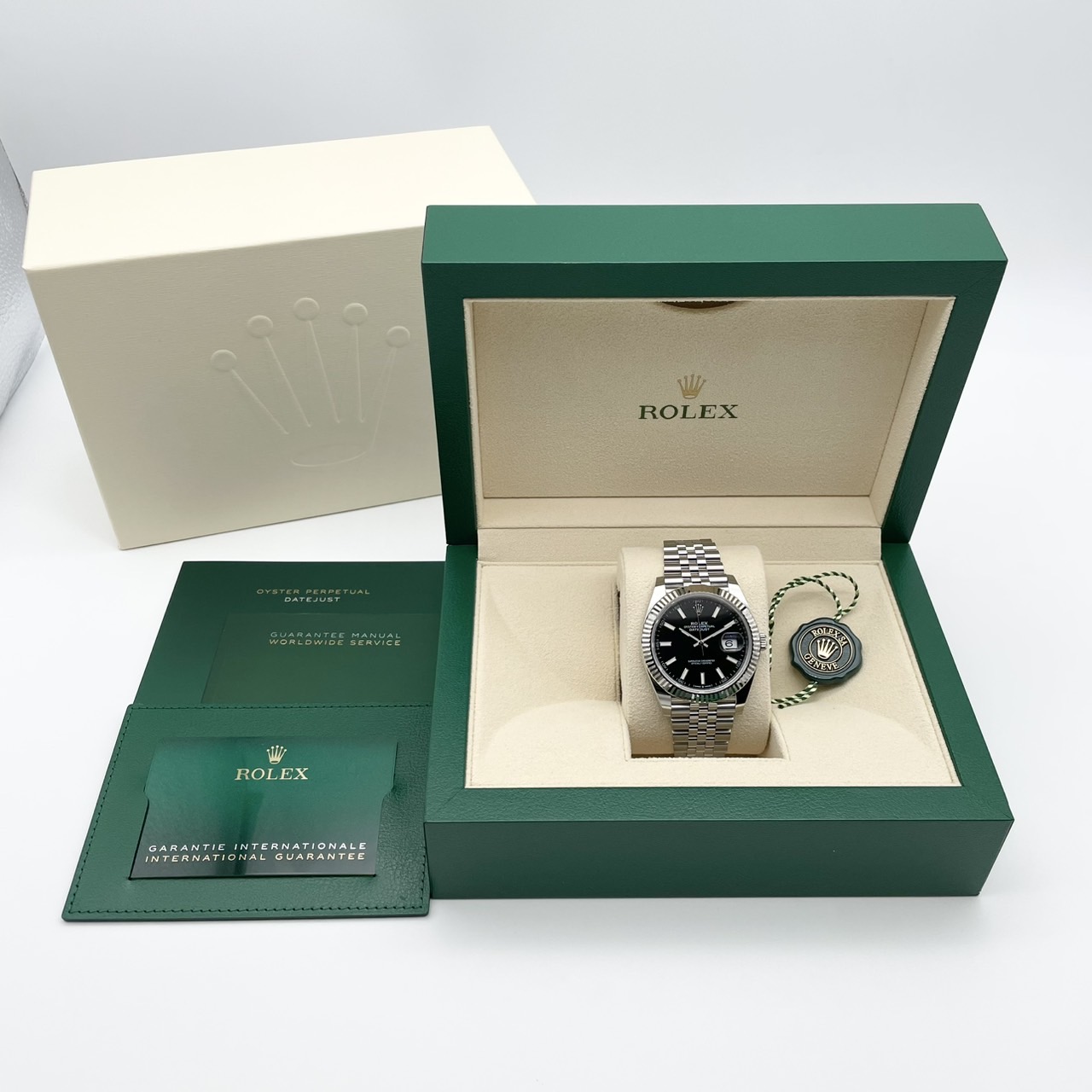 ����å��� �ǥ��ȥ��㥹�� 126334 �֥�å� ����ӥ꡼�֥쥹 41mm