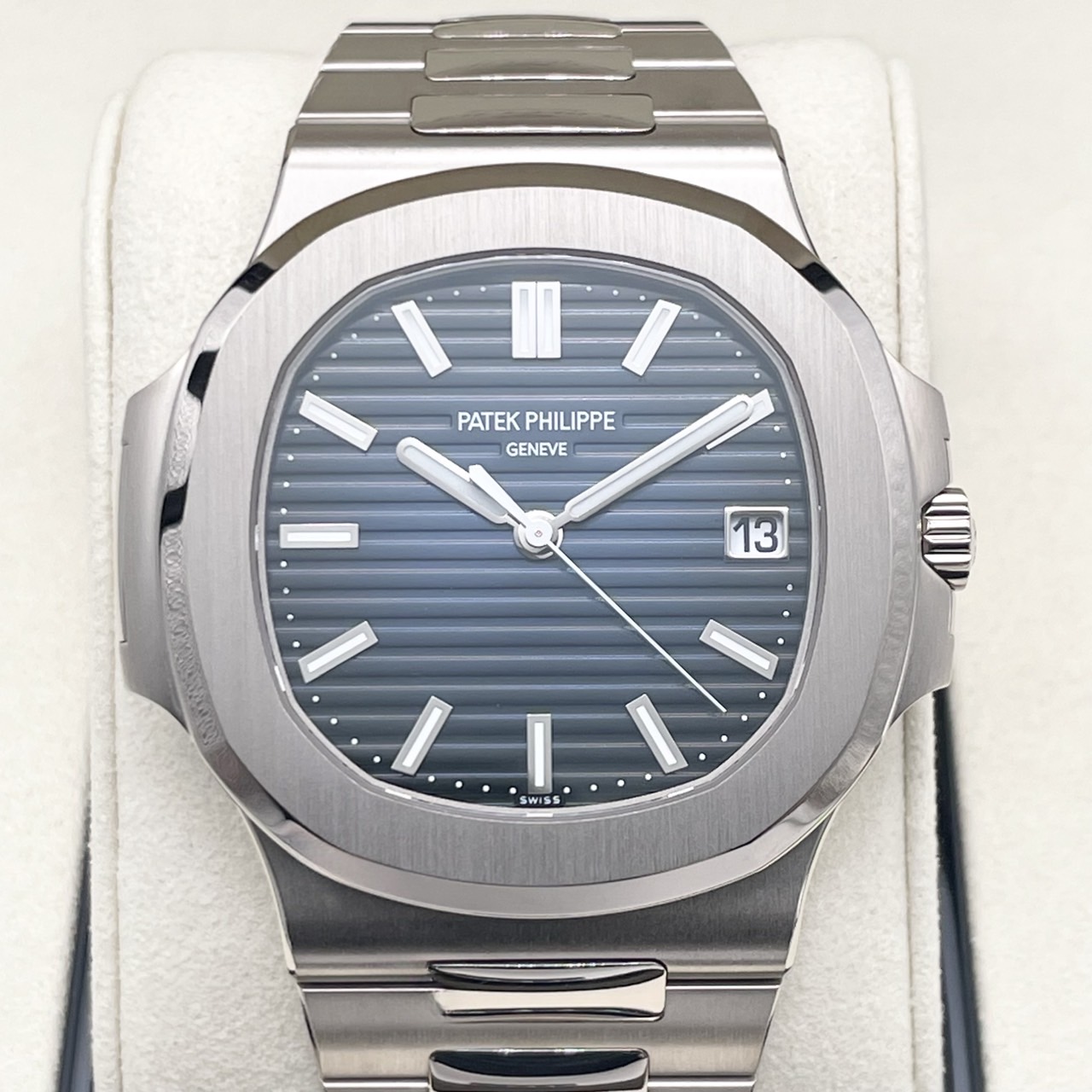 ��2025ǯ7���ݾڽ��դ����ۥѥƥå��ե���å� �Ρ����饹 5811/1G-001  �֥롼 41mm