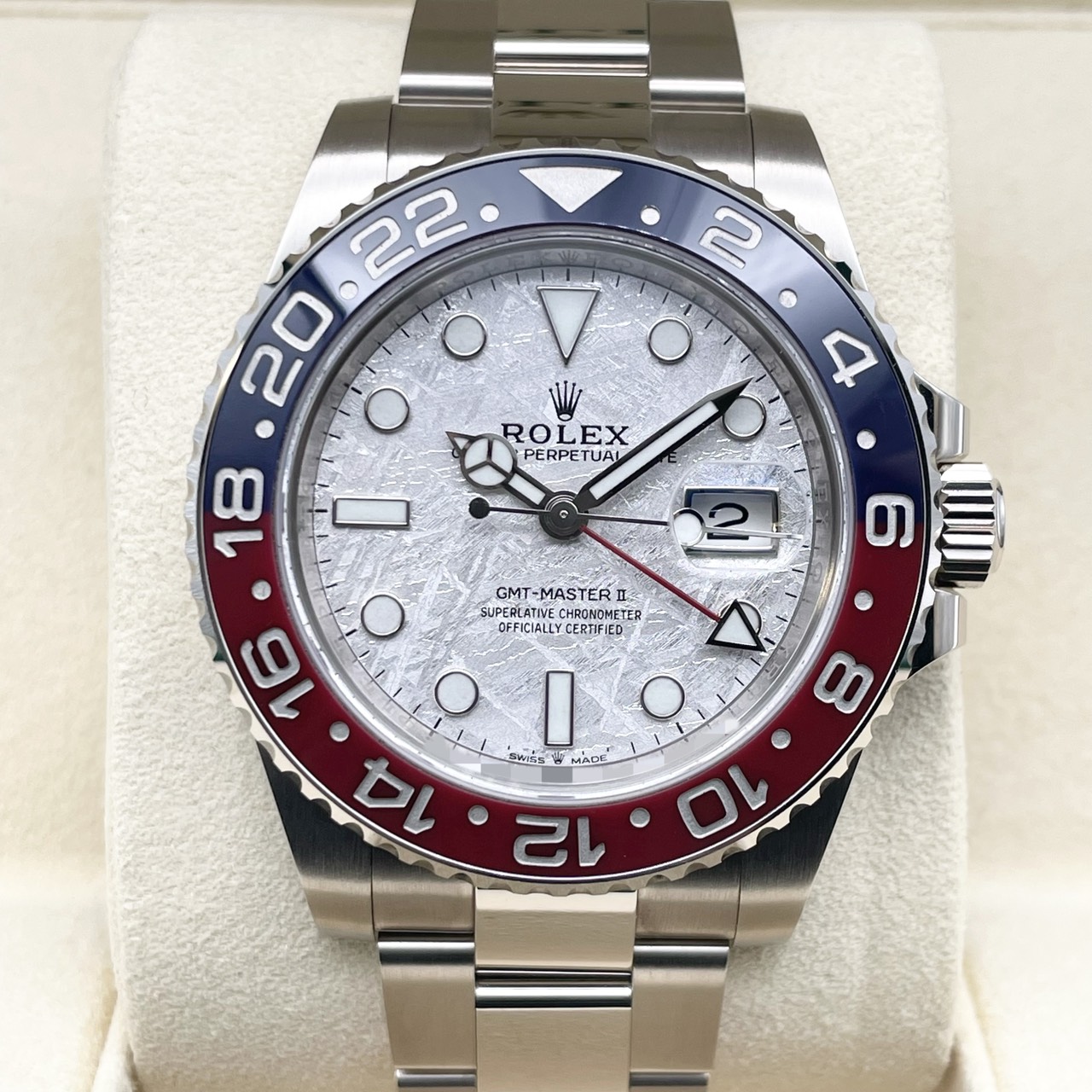 ڴۥå GMTޥII 126719BLRO ƥ饤 ۥ磻ȥ 40mm