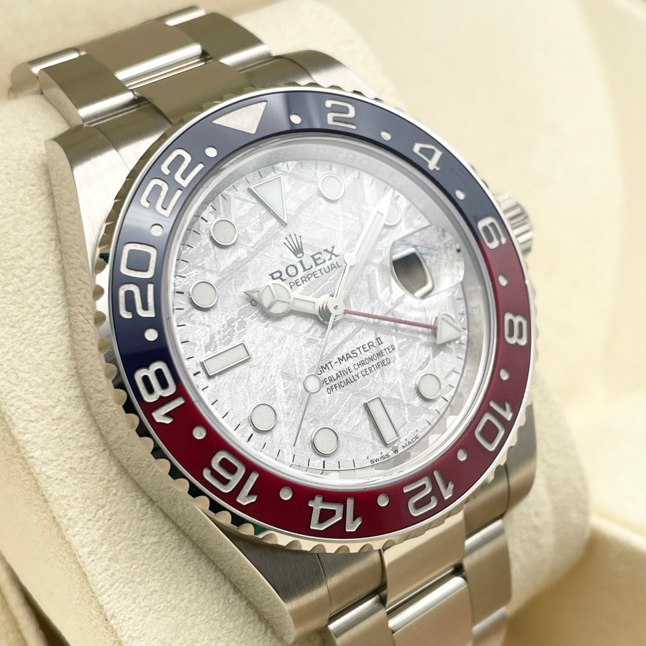 ڴۥå GMTޥII 126719BLRO ƥ饤 ۥ磻ȥ 40mm