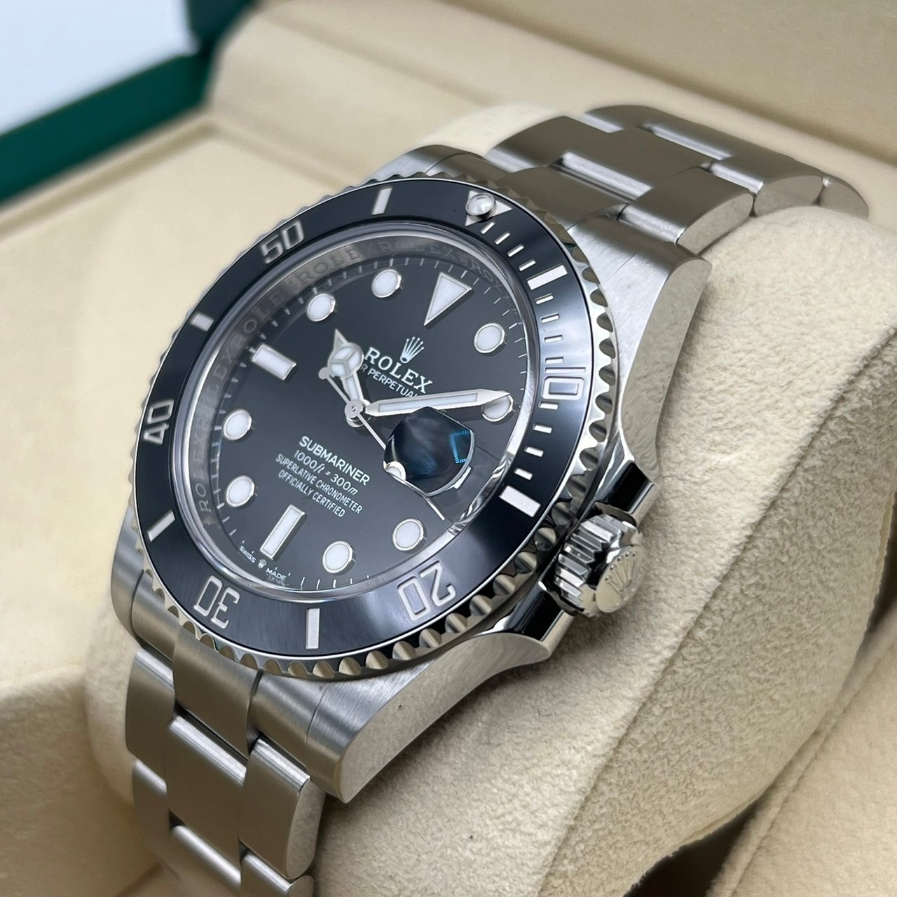 ����å��� ���֥ޥ꡼�ʥǥ��� 126610LN �֥�å� 41mm �����������֥쥹