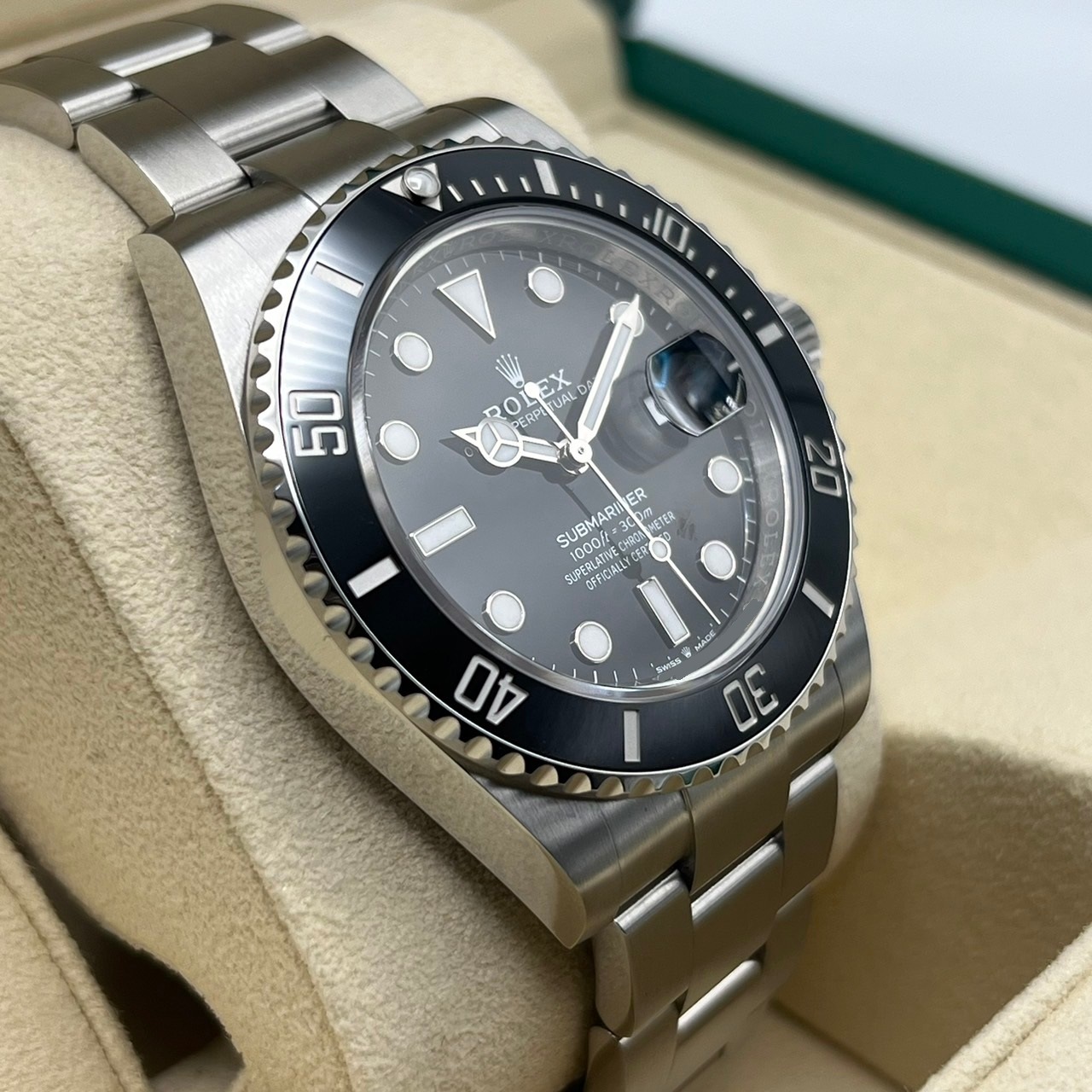 ����å��� ���֥ޥ꡼�ʥǥ��� 126610LN �֥�å� 41mm �����������֥쥹