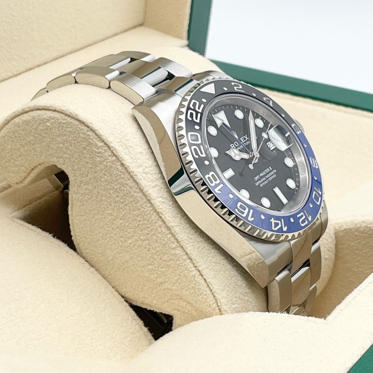 ����å��� GMT�ޥ�����II 126710BLNR �Хåȥޥ� �����������֥쥹 40mm