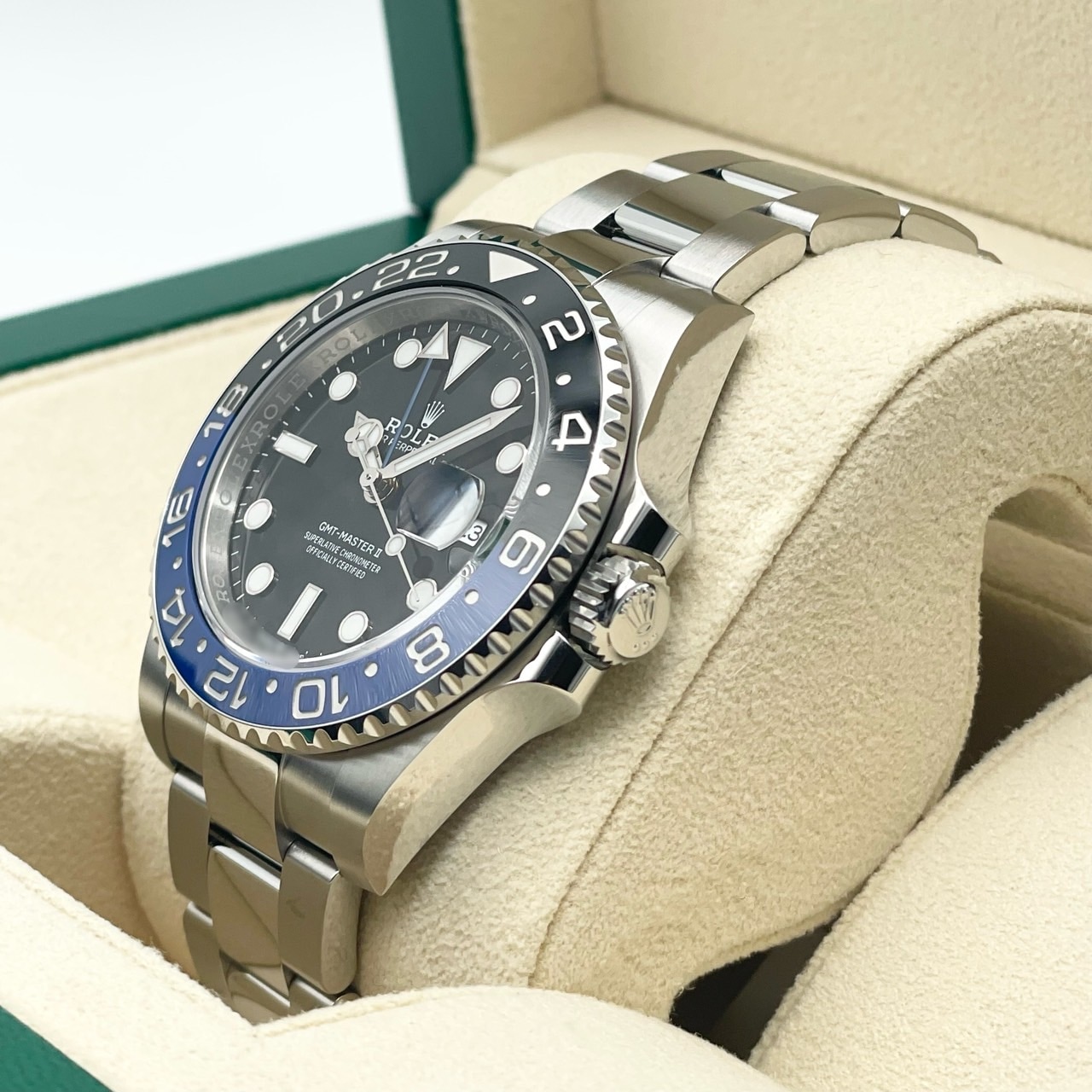 ����å��� GMT�ޥ�����II 126710BLNR �Хåȥޥ� �����������֥쥹 40mm