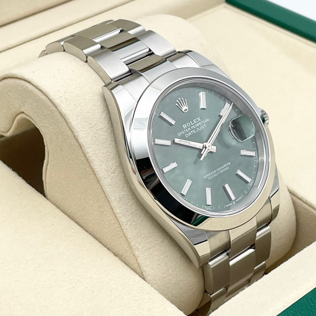 ����å��� �ǥ��ȥ��㥹�� 126300 �ߥ�ȥ��꡼�� �����������֥쥹��å� 41mm