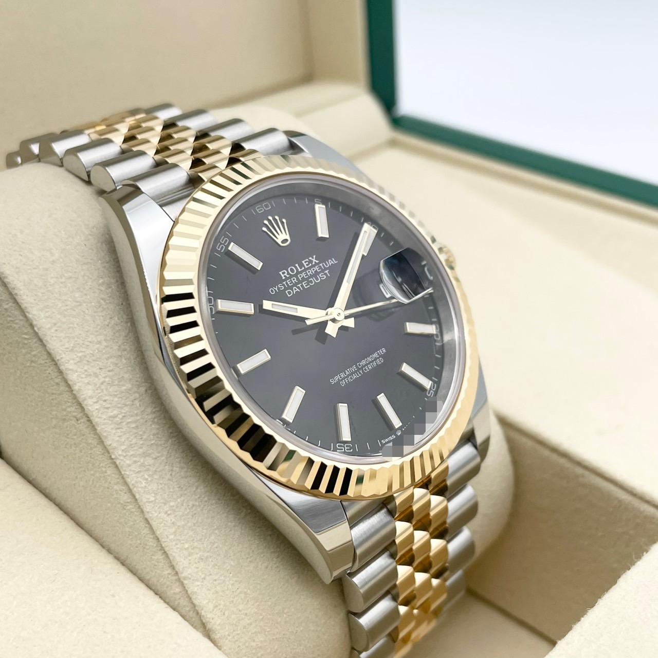 ����å��� �ǥ��ȥ��㥹�� 126333 �֥�å� ����ӥ꡼�֥쥹 41mm