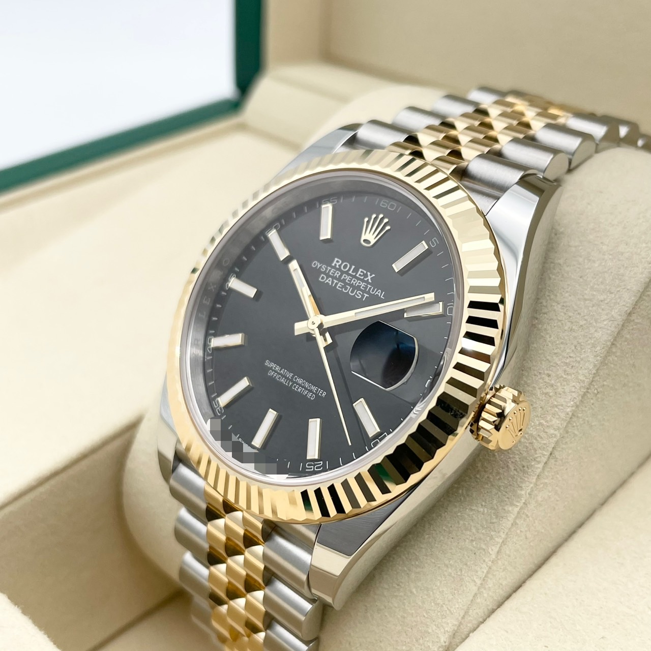 ����å��� �ǥ��ȥ��㥹�� 126333 �֥�å� ����ӥ꡼�֥쥹 41mm