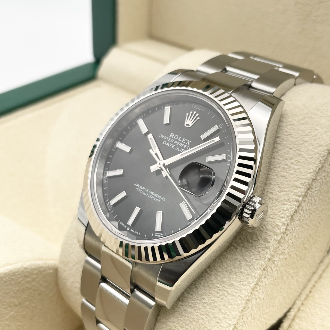 å ǥȥ㥹41 126334 ƥ쥹+ۥ磻ȥ ֥å ֥쥹å 41mm