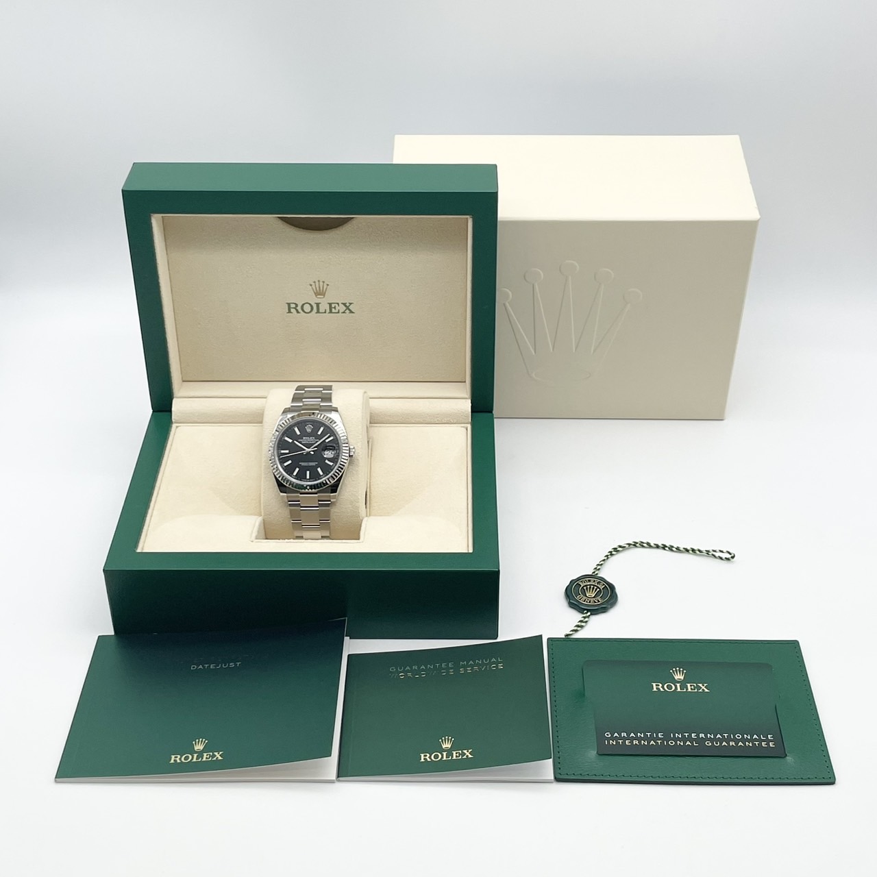 å ǥȥ㥹41 126334 ƥ쥹+ۥ磻ȥ ֥å ֥쥹å 41mm