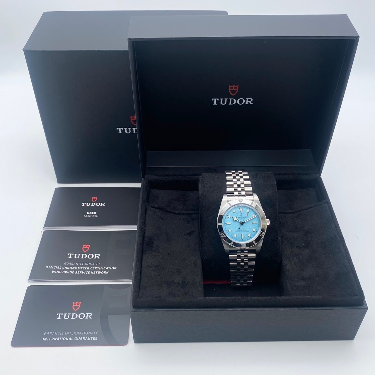 国内正規品TUDOR ブラックベイ54 ラグーンブルー M79000-0001 TUDOR(チューダー) ブラックベイ54 ラグーンブルー【2025年7月印