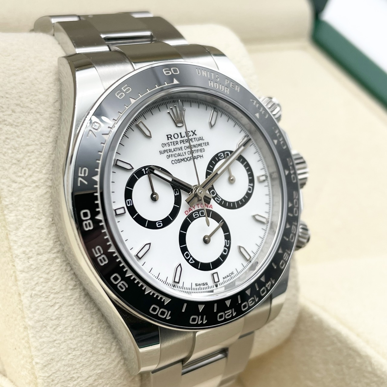 ����å��� �ǥ��ȥ� 126500LN �ۥ磻�� 40mm
