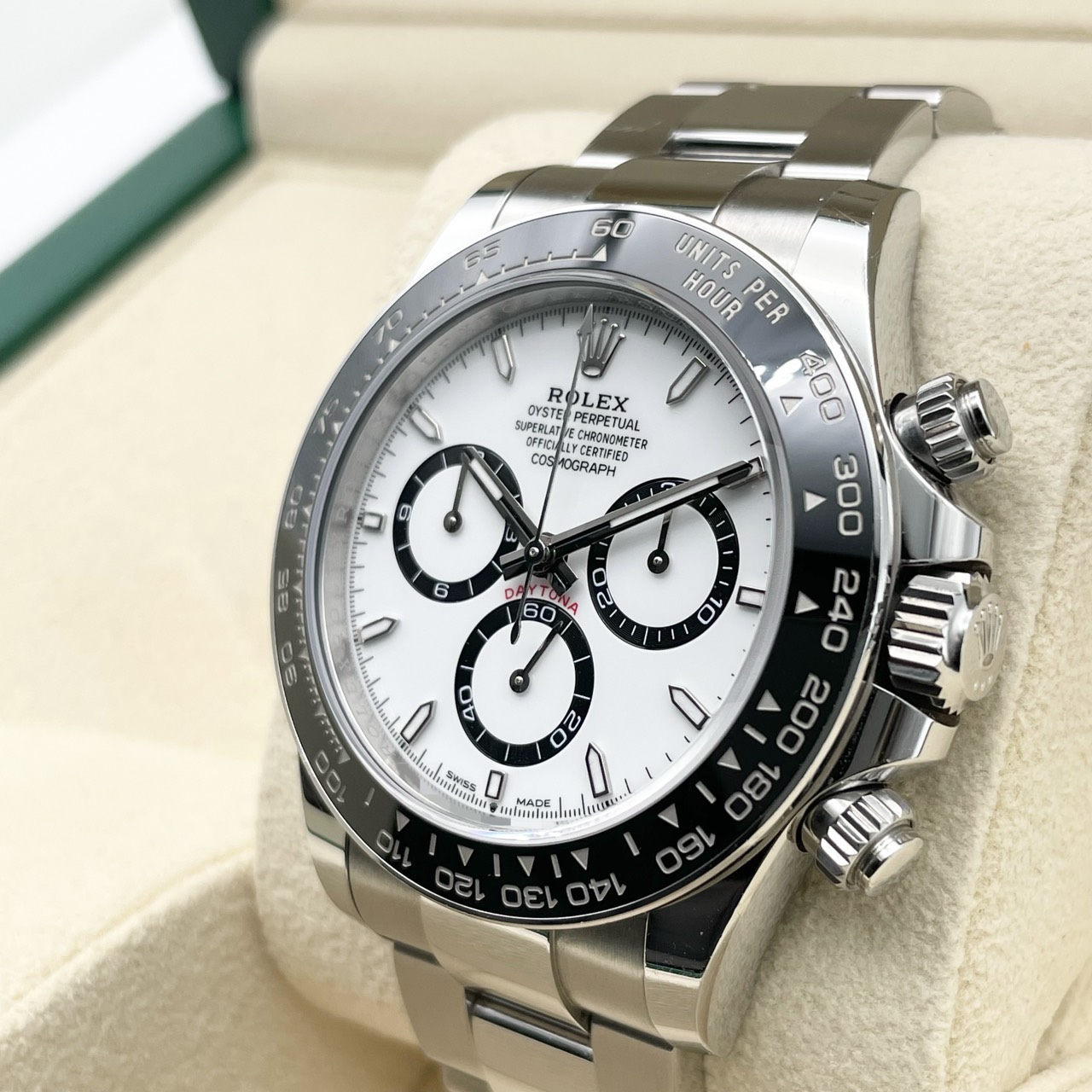 ����å��� �ǥ��ȥ� 126500LN �ۥ磻�� 40mm