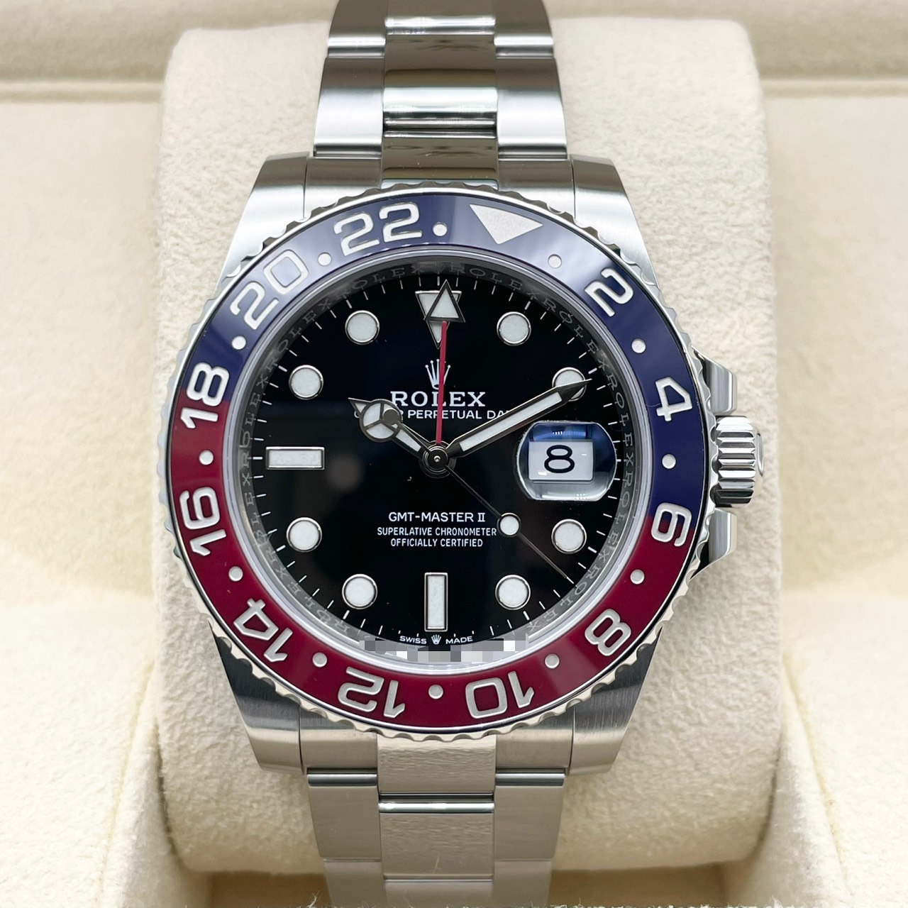 �����֥�ǥ�ۥ���å��� GMT�ޥ�����II 126710BLRO �ڥץ� �����������֥쥹��å� �֥�å� 40mm