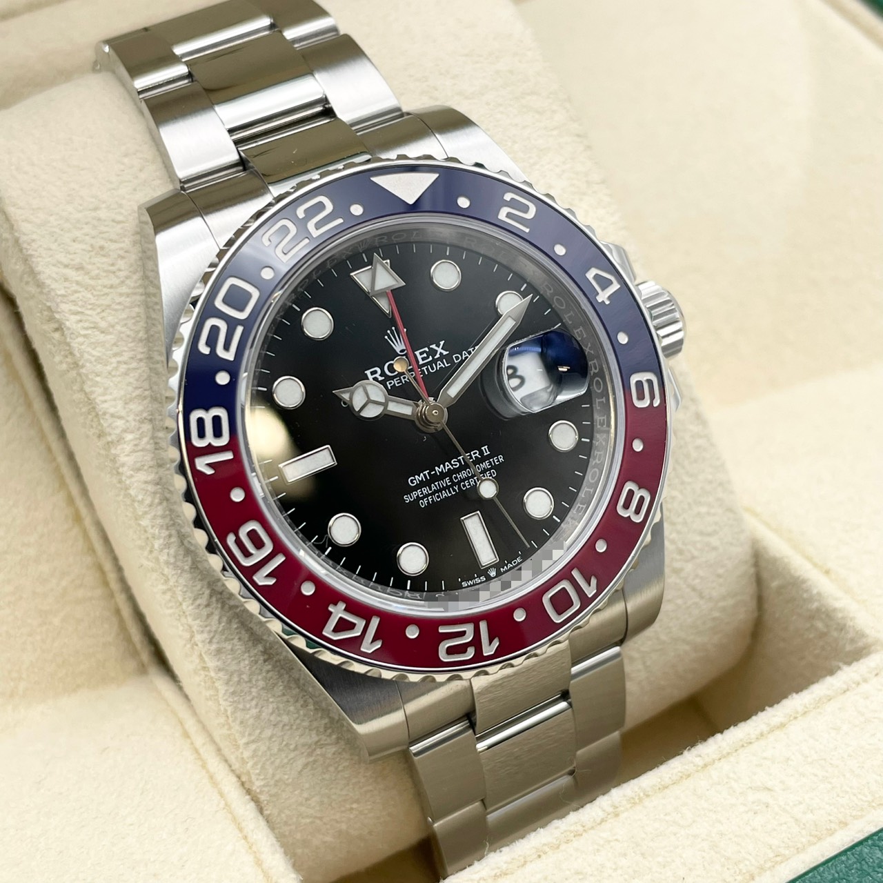 �����֥�ǥ�ۥ���å��� GMT�ޥ�����II 126710BLRO �ڥץ� �����������֥쥹��å� �֥�å� 40mm