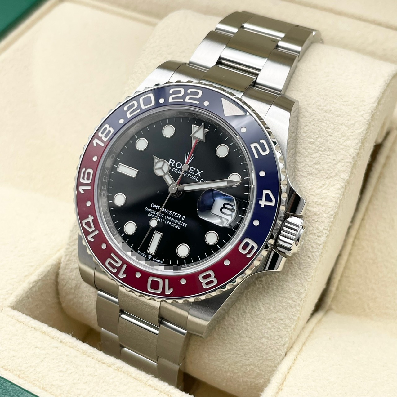 �����֥�ǥ�ۥ���å��� GMT�ޥ�����II 126710BLRO �ڥץ� �����������֥쥹��å� �֥�å� 40mm