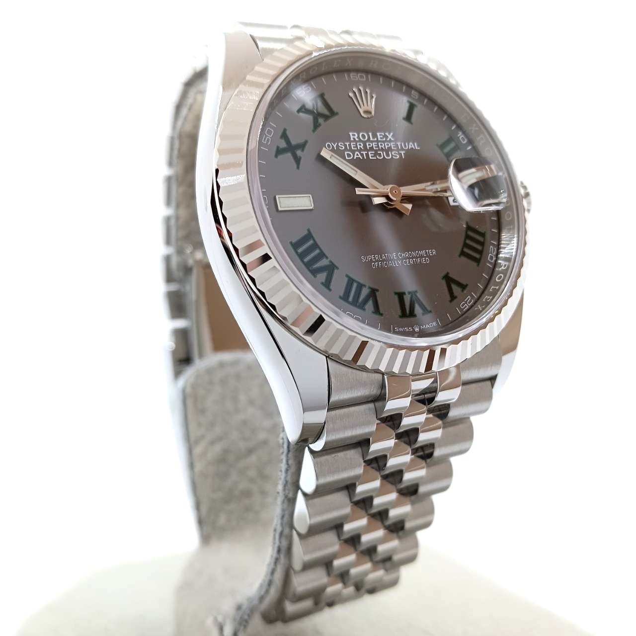 ロレックス デイトジャスト 126234 スレートローマン ジュビリーブレス