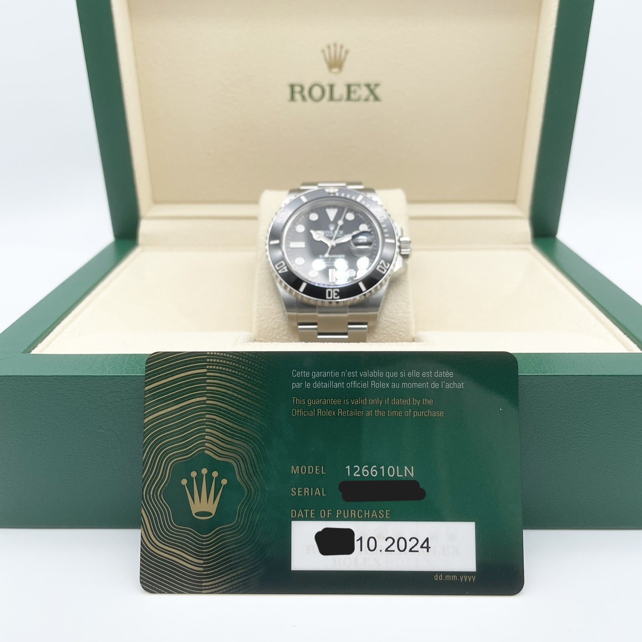 ����å��� ���֥ޥ꡼�ʥǥ��� 126610LN �֥�å� 41mm