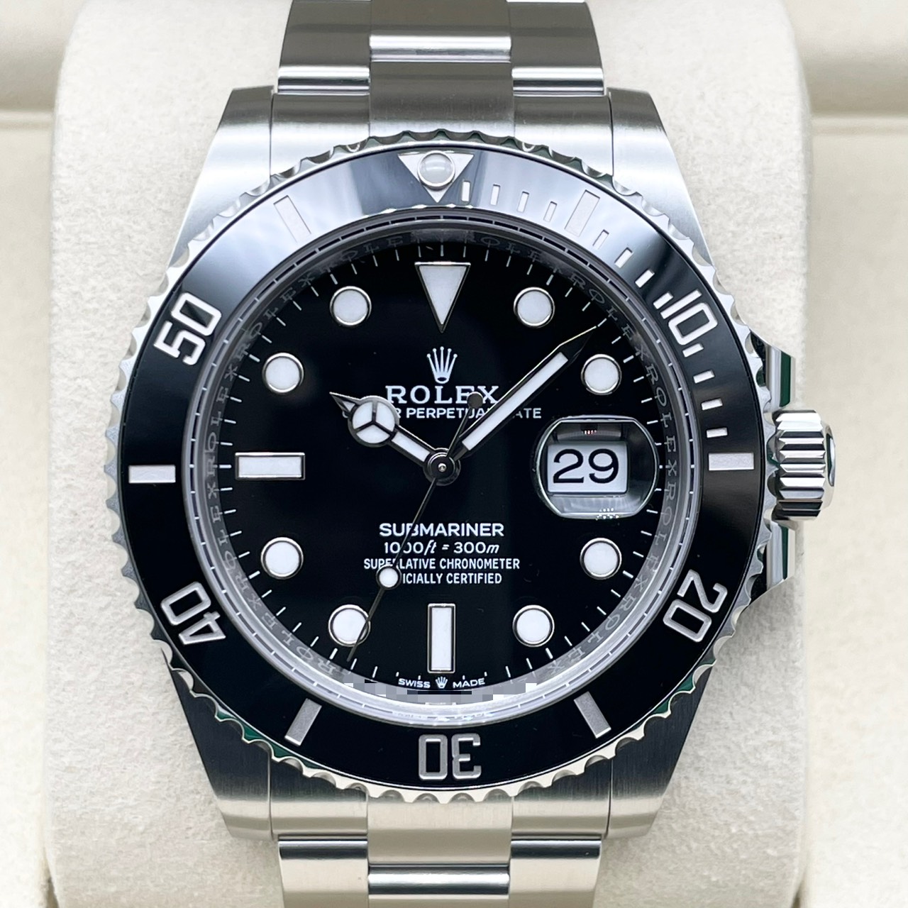 �T�u�}���[�i�[�f�C�g 126610LN [�I�C�X�^�[�u���X���b�g �u���b�N]