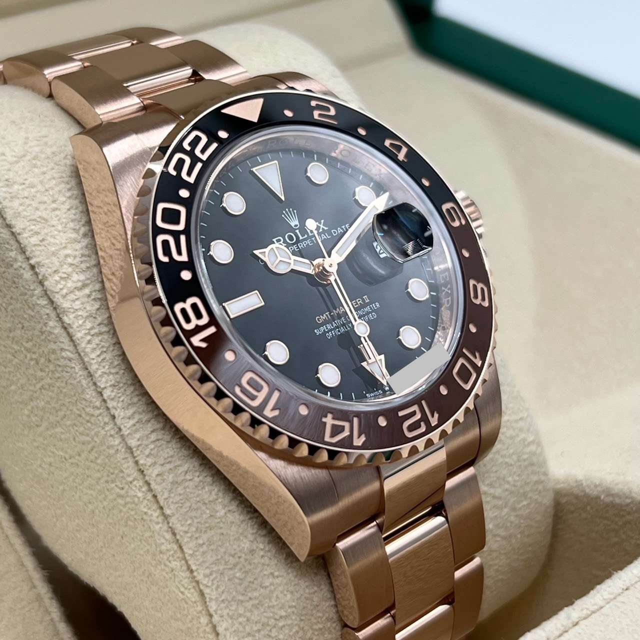 ����å��� GMT�ޥ�����II 126715CHNR �����������֥쥹��å� 40mm