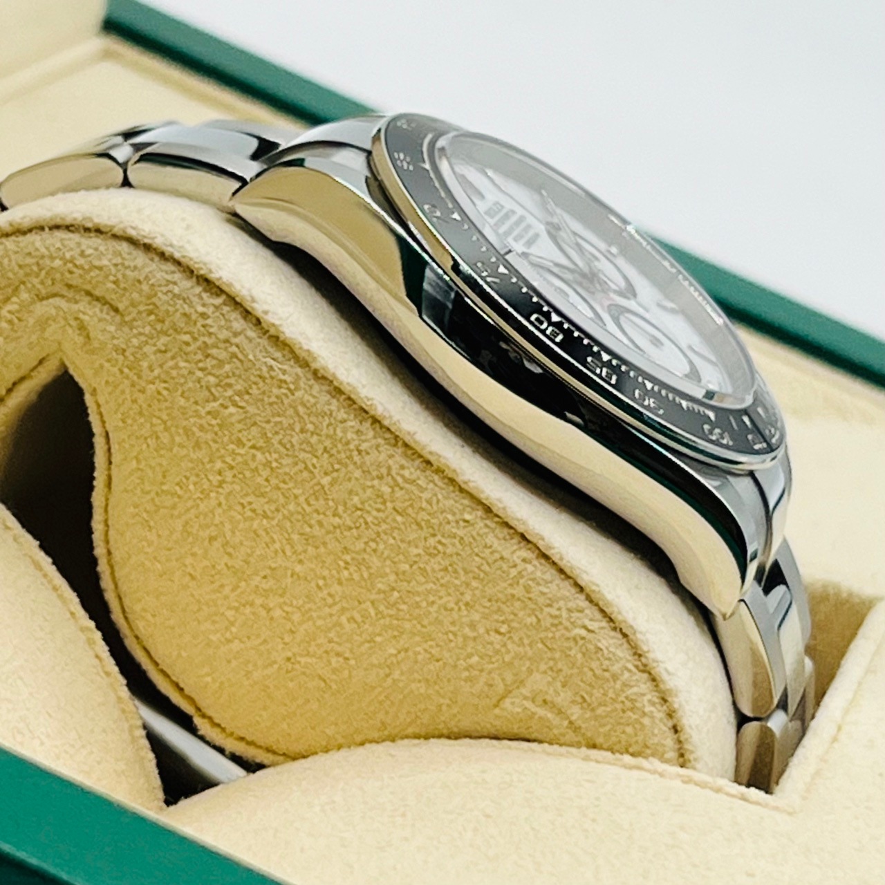 ��2023ǯ����ۥ���å��� �ǥ��ȥ� 126500LN  �ۥ磻�� 40mm ���ƥ�쥹�������� �����������֥쥹