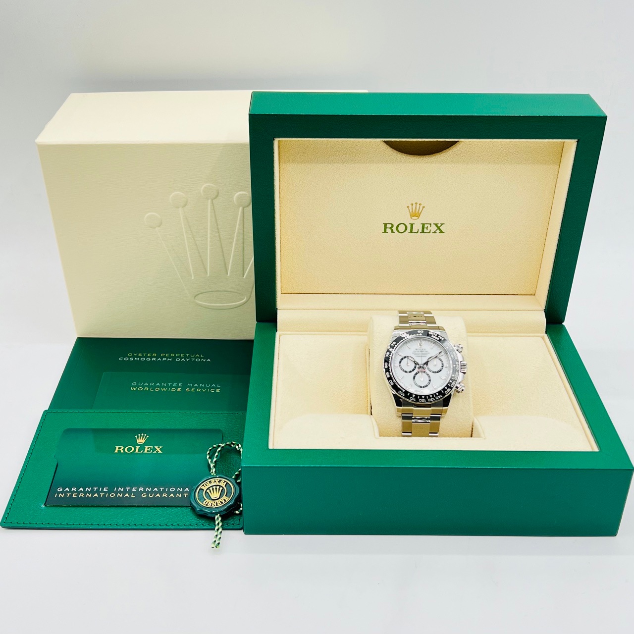 ��2023ǯ����ۥ���å��� �ǥ��ȥ� 126500LN  �ۥ磻�� 40mm ���ƥ�쥹�������� �����������֥쥹