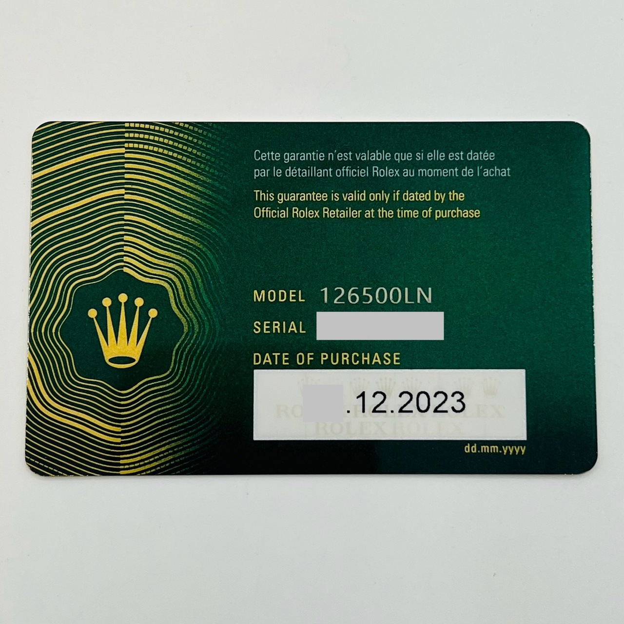 ��2023ǯ����ۥ���å��� �ǥ��ȥ� 126500LN  �ۥ磻�� 40mm ���ƥ�쥹�������� �����������֥쥹