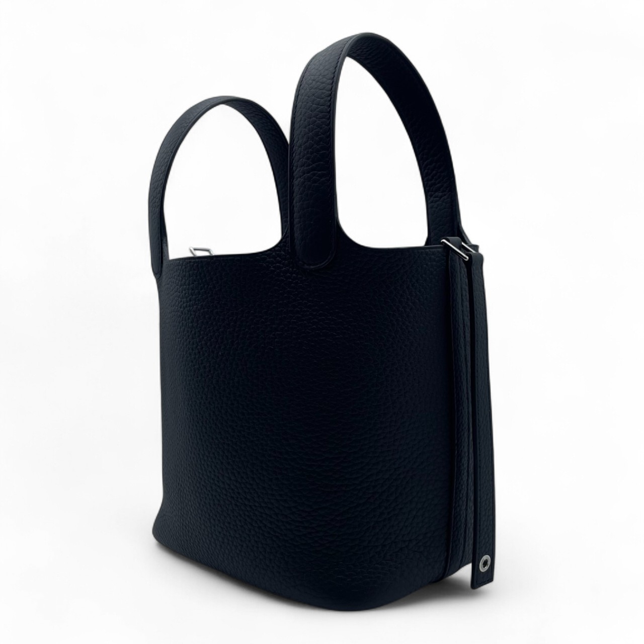 エルメス ピコタンロック PM ノワール トリヨンクレマンス シルバー