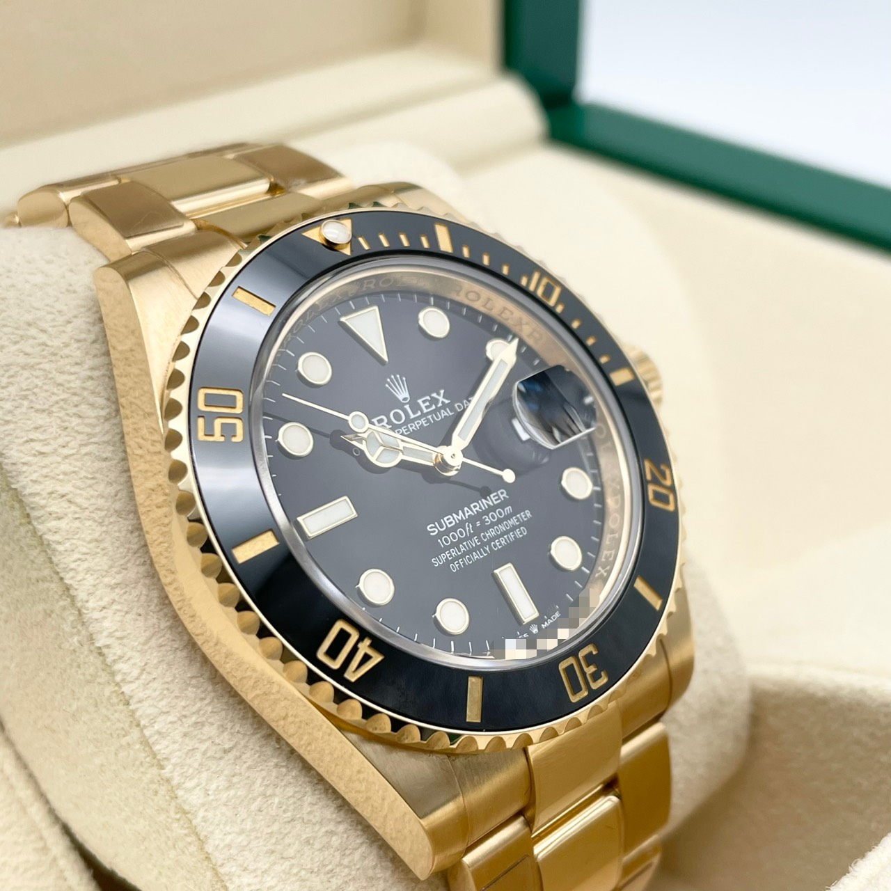 �ڸ����ò��ۥ���å��� ���֥ޥ꡼�ʡ��ǥ��� 126618LN �֥�å� 41mm