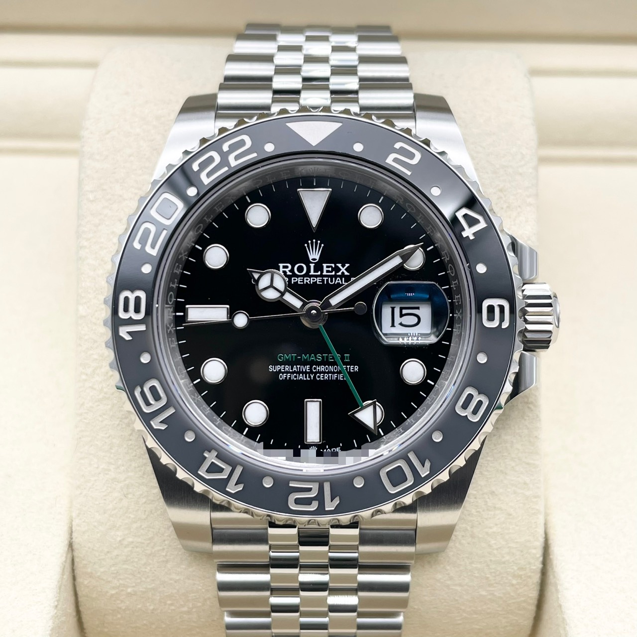 �ڤ��Ͳ����ò��ۡ��ݾڽ�����2026ǯ3��ۥ���å��� GMT�ޥ�����II 126710GRNR �֥�å� ����ӥ꡼�֥쥹 40mm