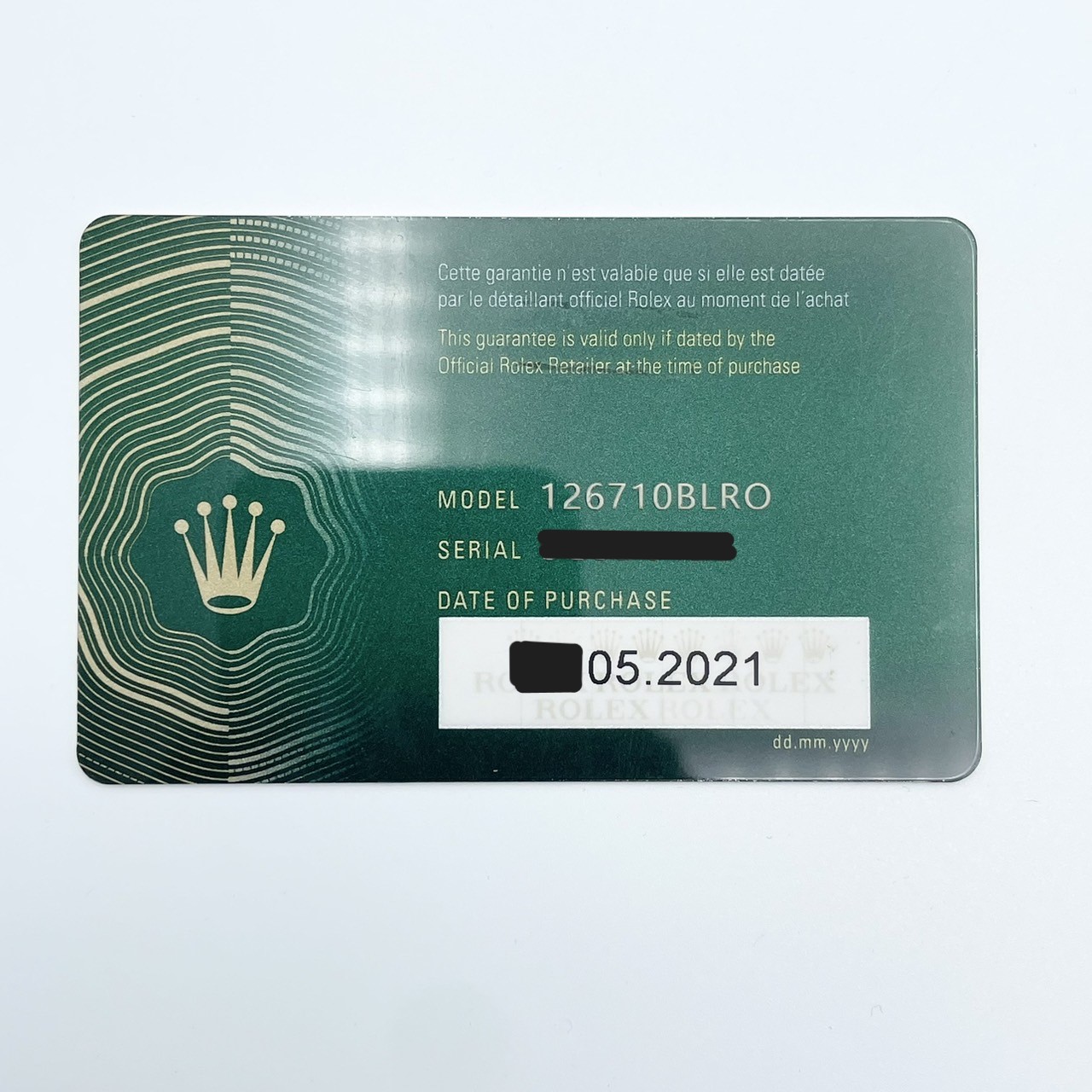 ��3���紶�ե����롪3/24�ޤǡۥ���å��� GMT�ޥ�����II 126710BLRO ����ӥ꡼�֥쥹��å� �֥�å� 40mm