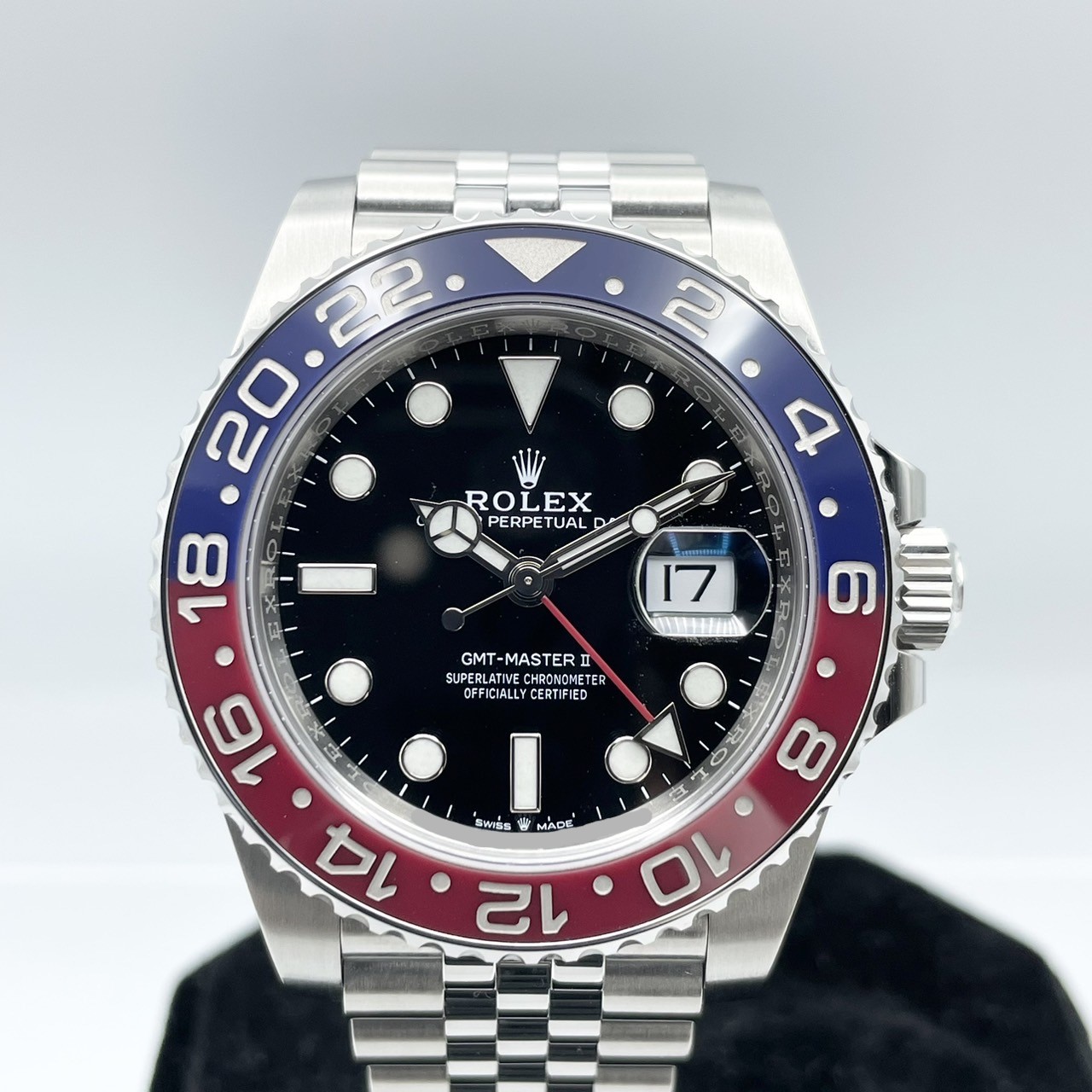 ��3���紶�ե����롪3/24�ޤǡۥ���å��� GMT�ޥ�����II 126710BLRO ����ӥ꡼�֥쥹��å� �֥�å� 40mm