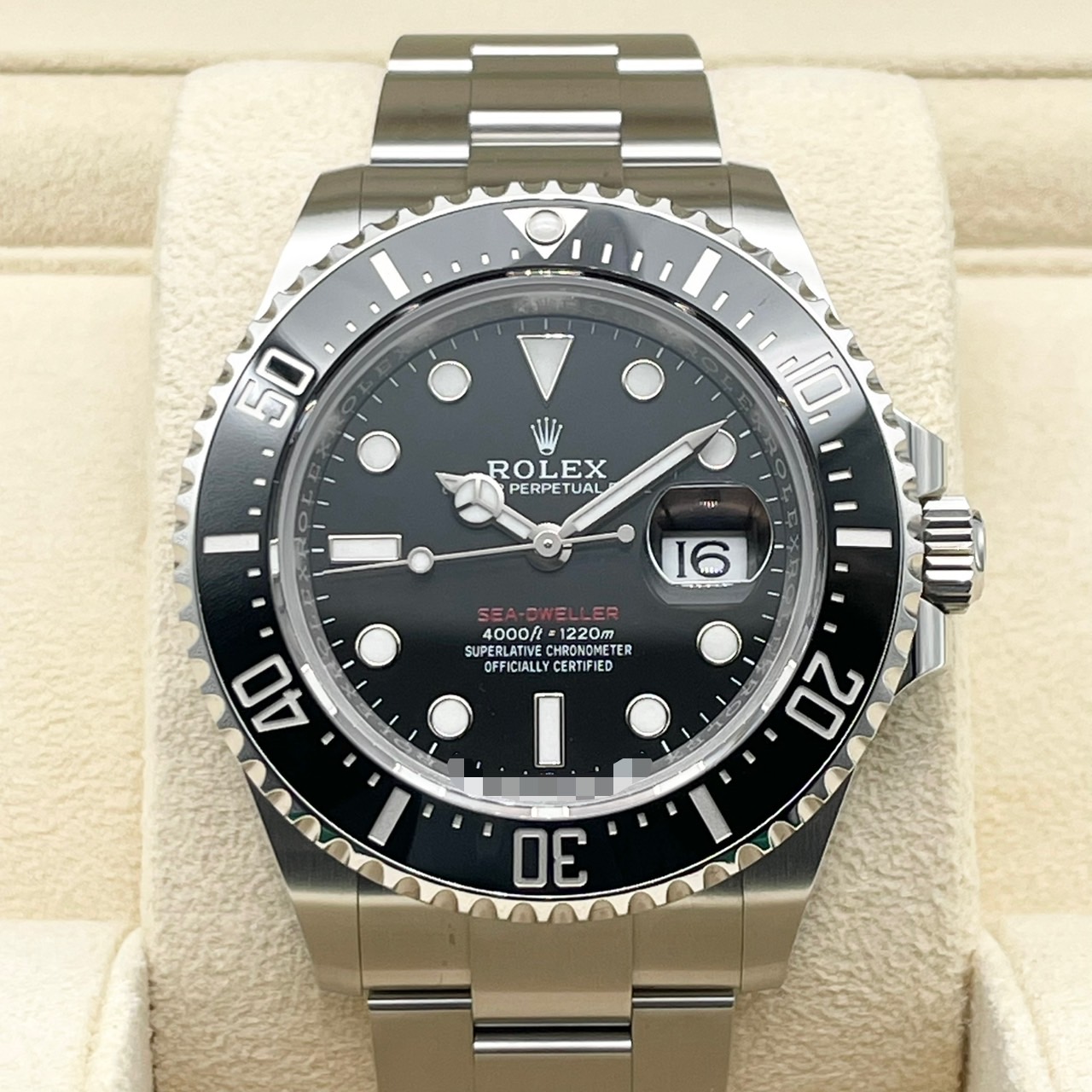 ����å��� �����ɥ����顼 126600 �֥�å� �����������֥쥹��å� 43mm