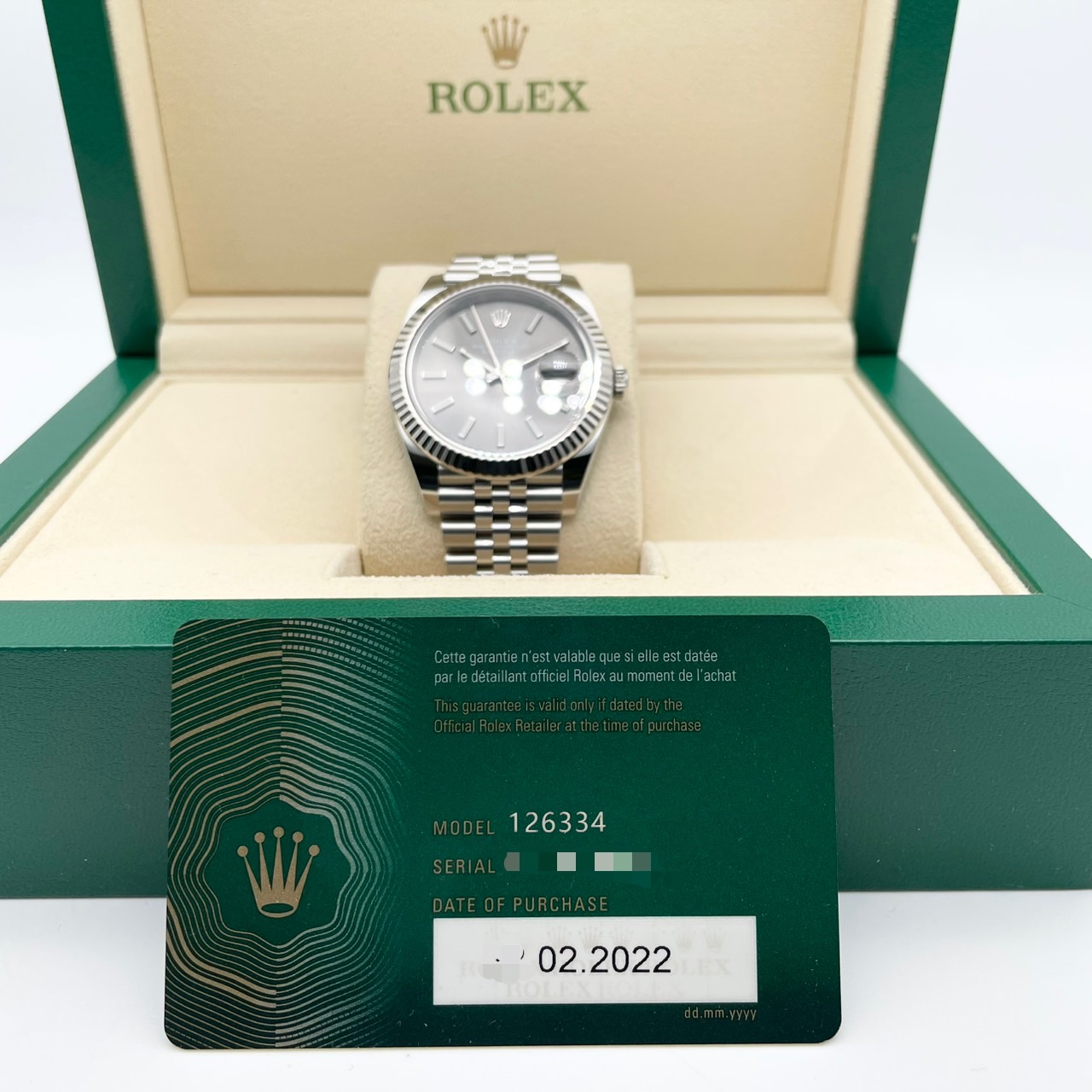 ����å��� �ǥ��ȥ��㥹�� 126334 ���졼�� ����ӥ꡼�֥쥹��å� 41mm