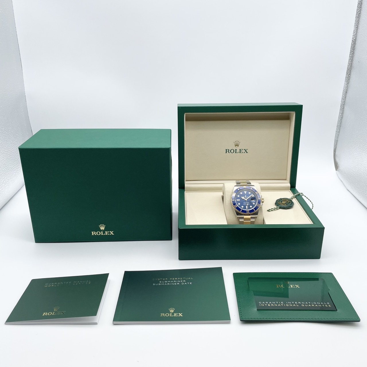 �ڥ��������MAX �͵����ĥ��֡ۥ���å��� ���֥ޥ꡼�� �ǥ��� 126613LB �������֥롼 41mm